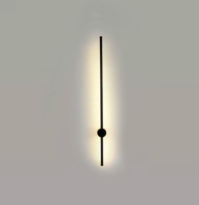 DK5012-BK Бра 800 мм, 3000К, IP20, 7 Вт, черный, алюминий