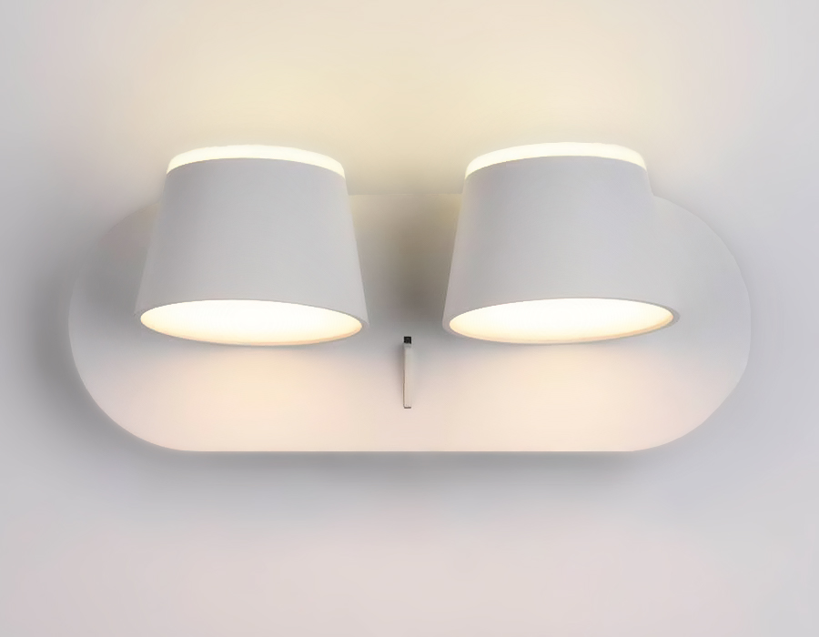 FW171/2 WH/S белый/песок LED 3000K 20W 230*100*140