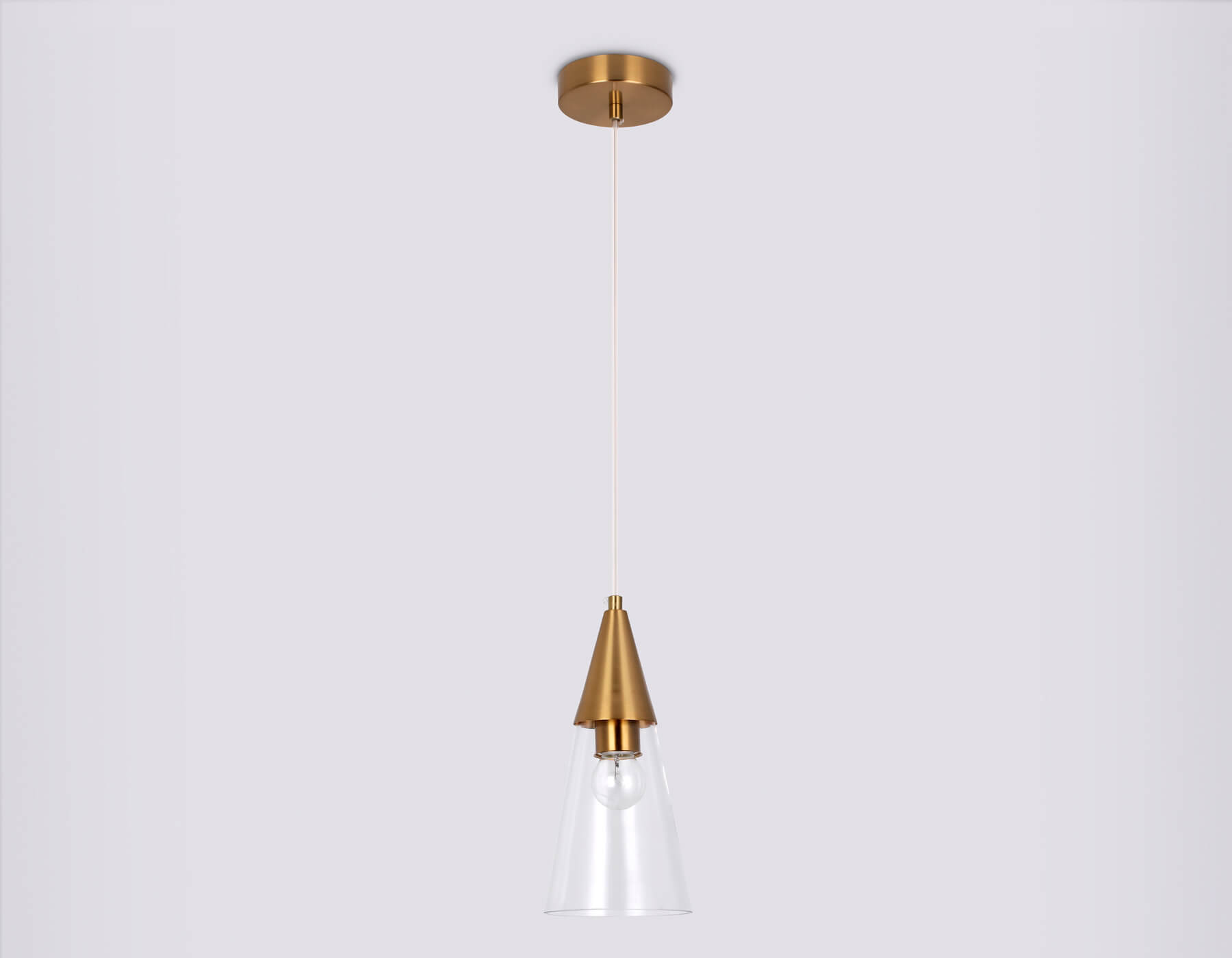 TR3666 BS/CL латунь/прозрачный E14 max 40W D120*1000