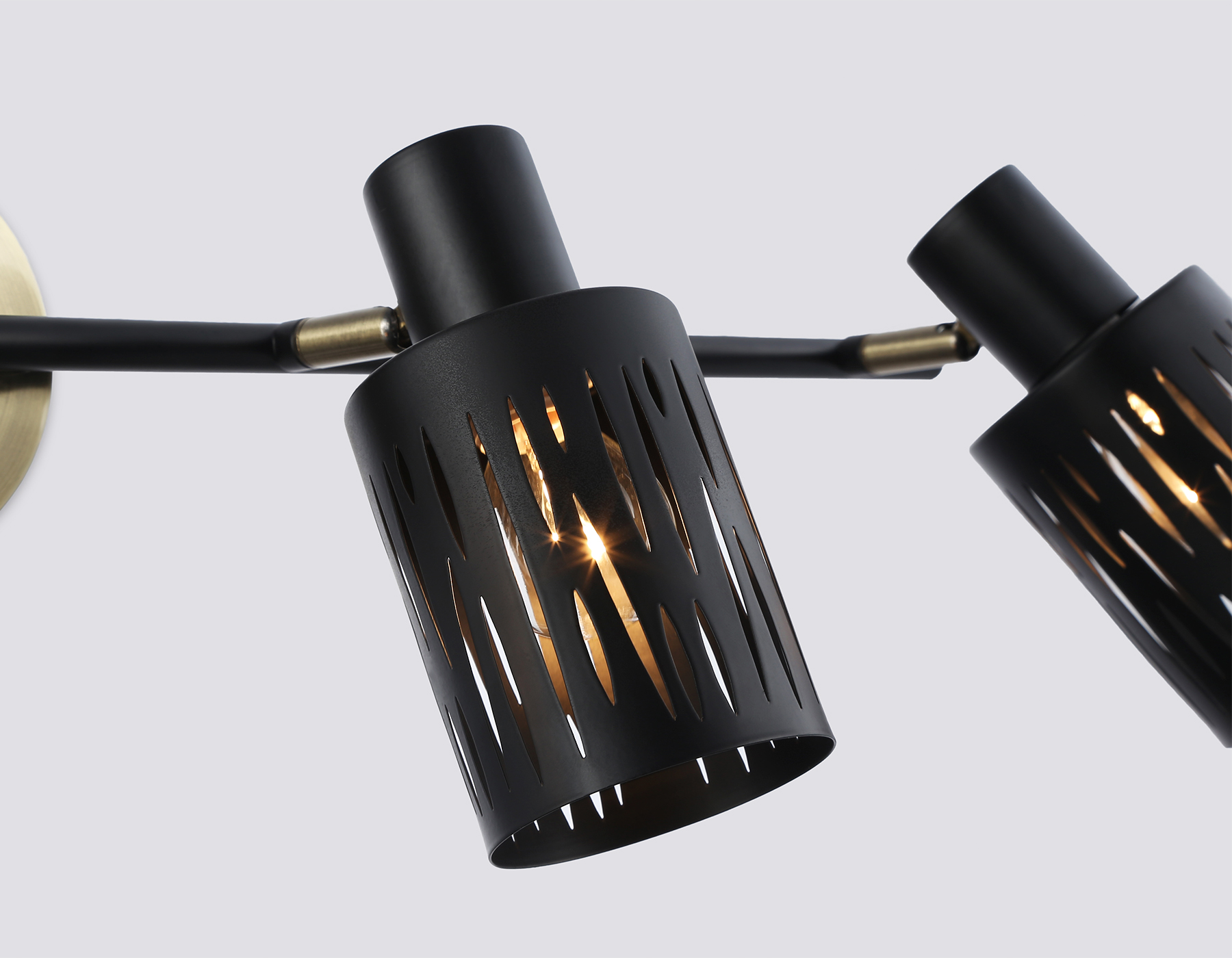 TR8670/4 BK/SB чёрный/бронза E14/4 max 60W 760*100*190