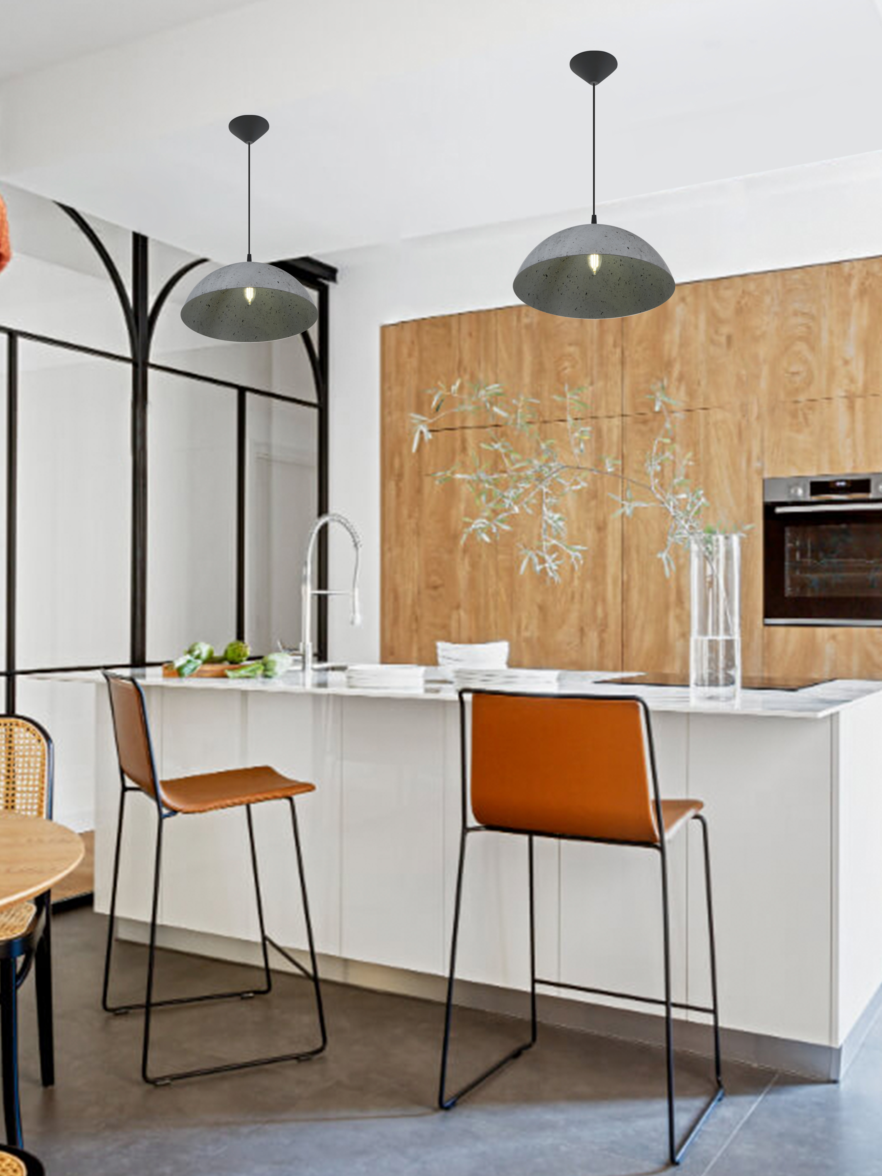 Подвесной светильник PL-003-1P-400 DGR 000030834