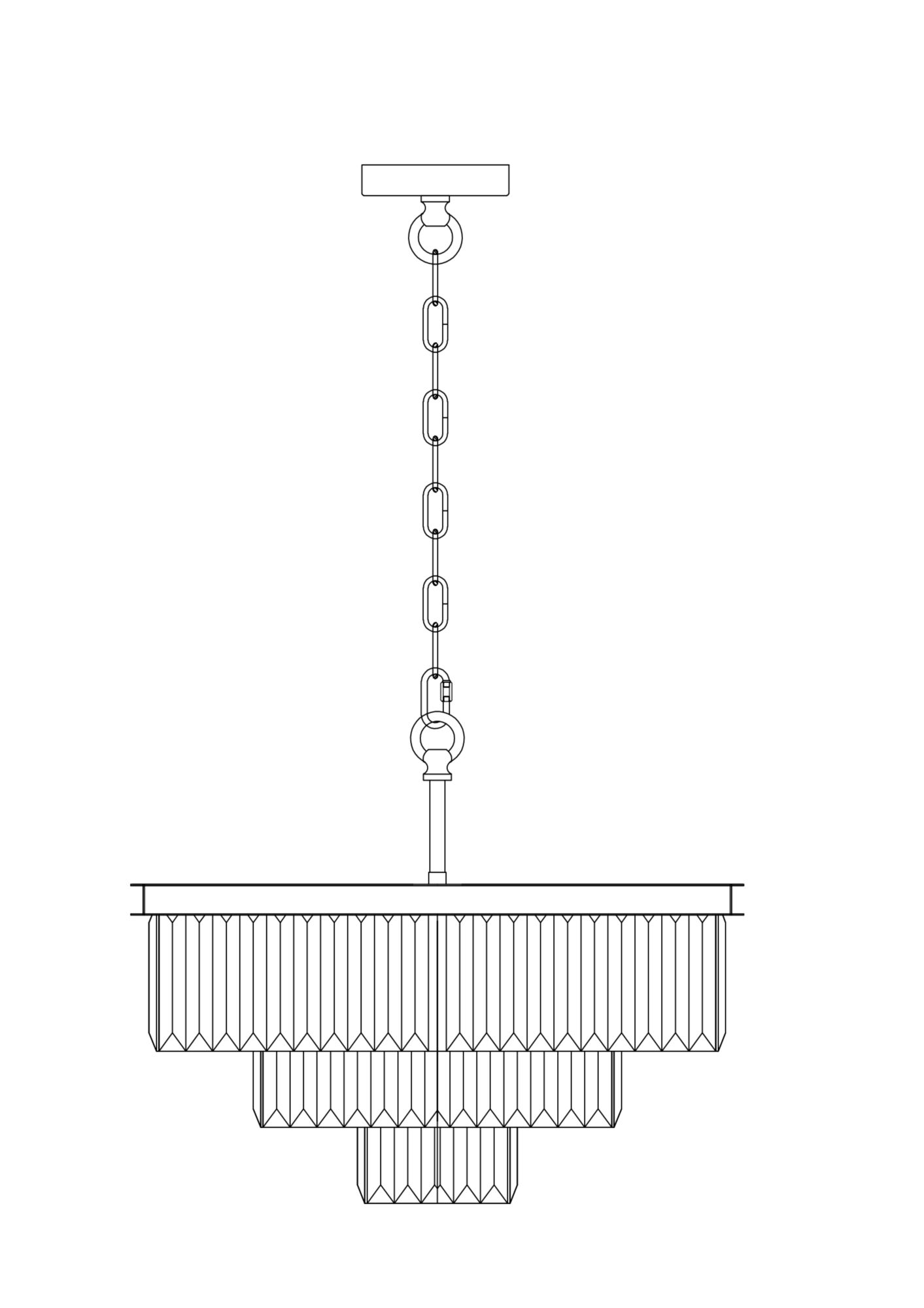 Подвесной светильник Maytoni MOD085PL-07CH