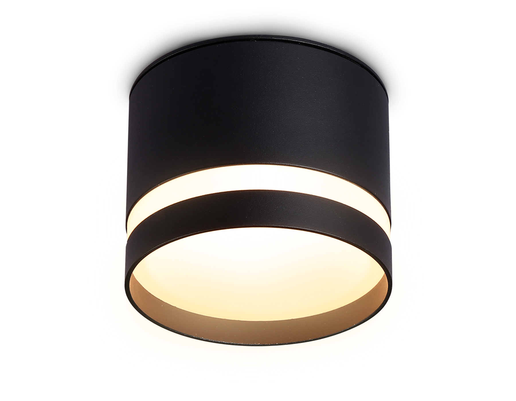 TN6572 BK черный IP44 GX53 max 15W D82*65