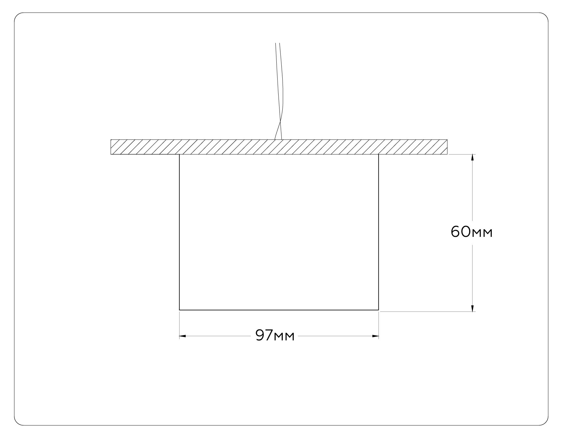 TN52892 SWH/GWH белый песок/белый глянец GX53 max 12W D97*60