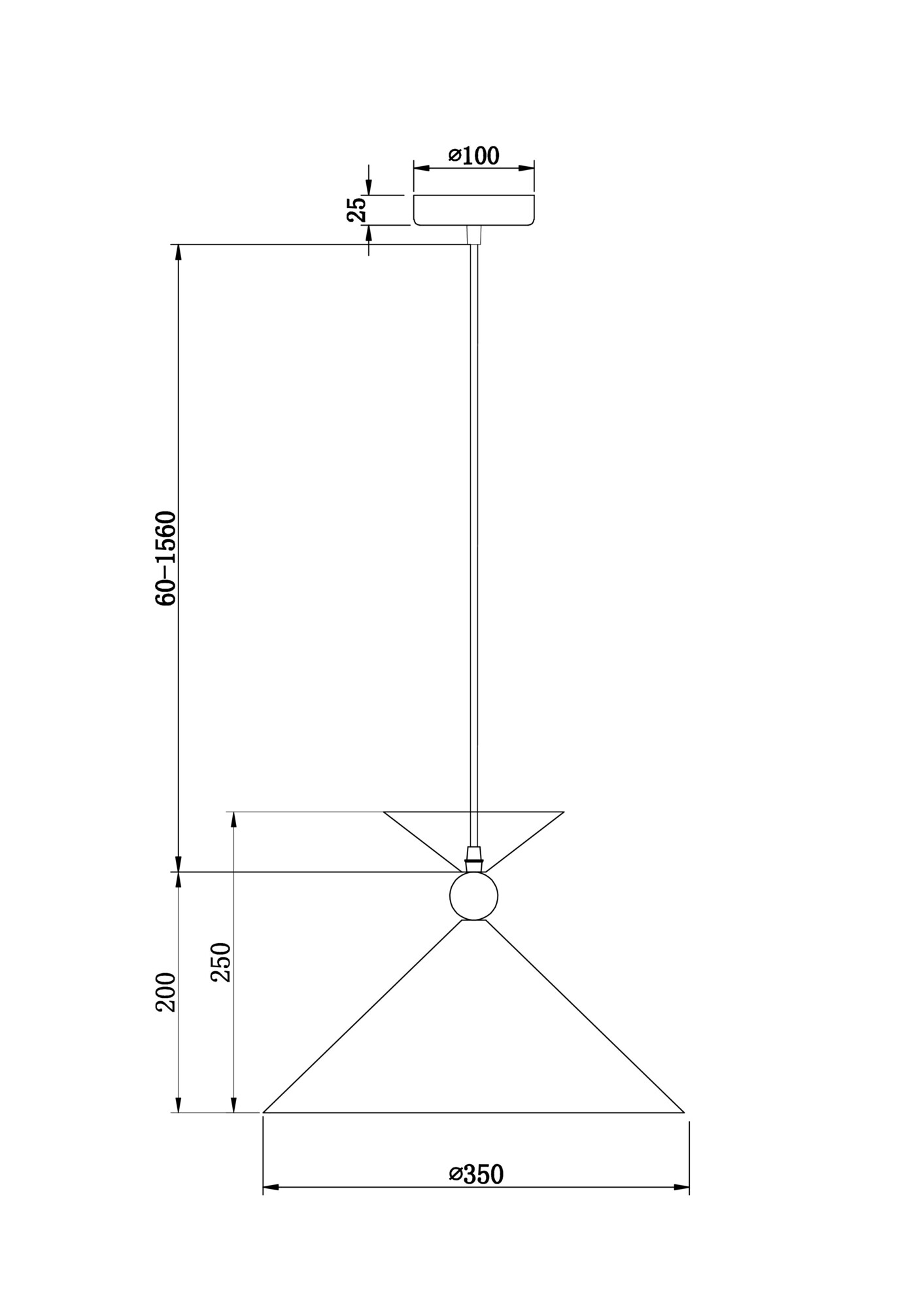 Подвесной светильник Freya FR5392PL-01GR1