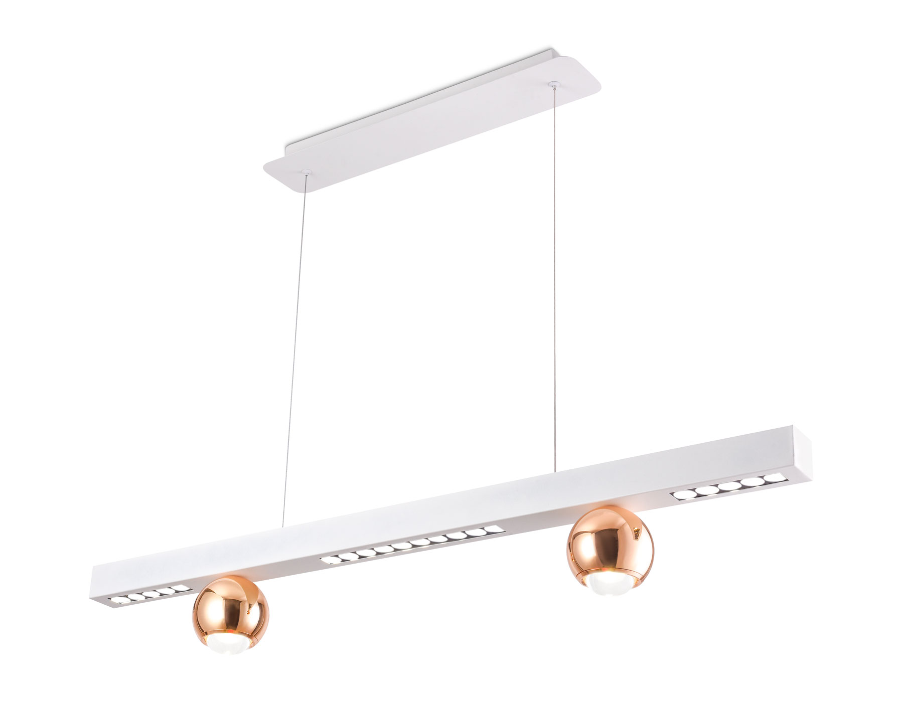 FL5955 WH/GD белый/золото 4200K 18W 1000*70*1200 (Без ПДУ)