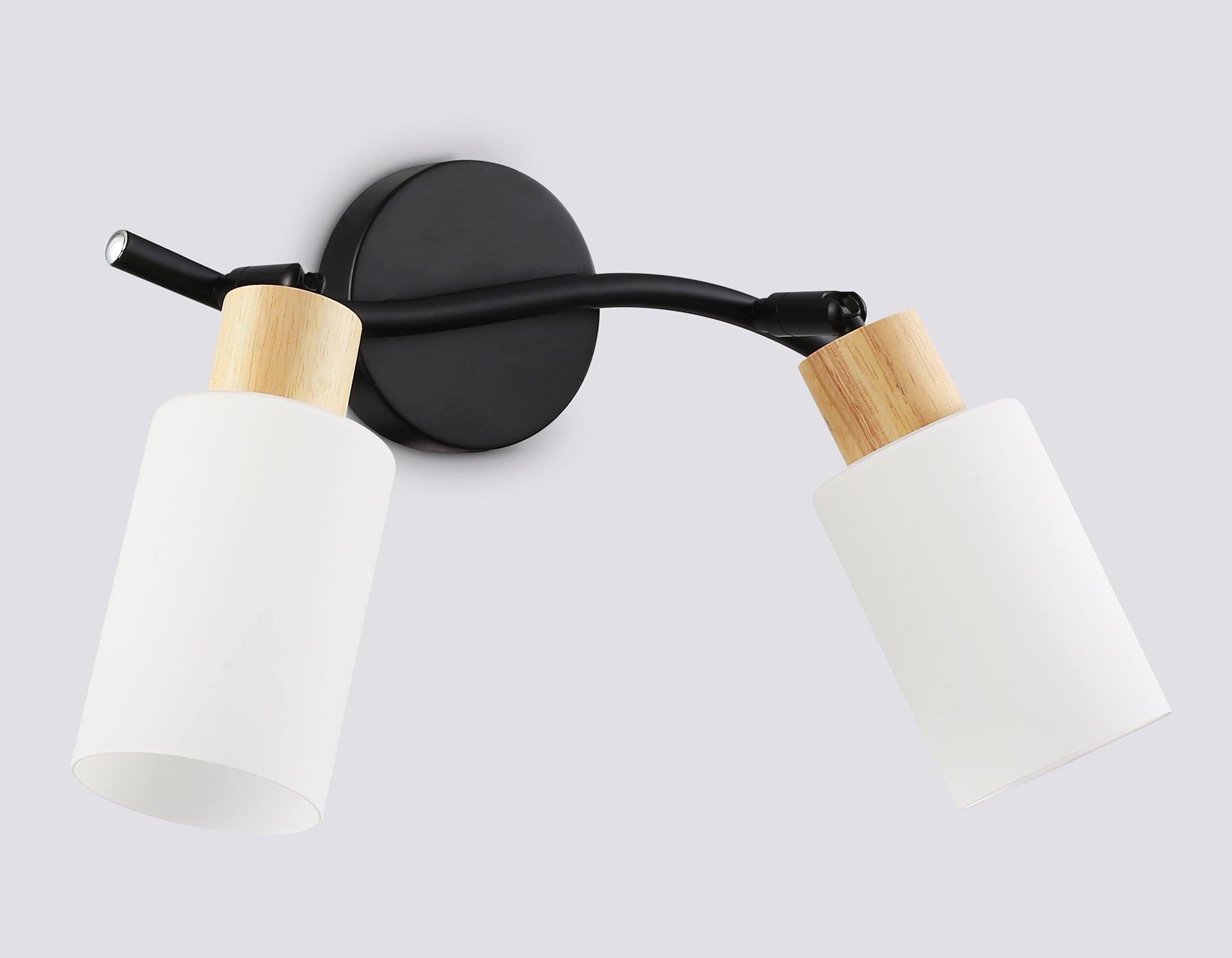 TR8721/2 BK/WD черный/дерево E14/2 max 60W 380*100*210