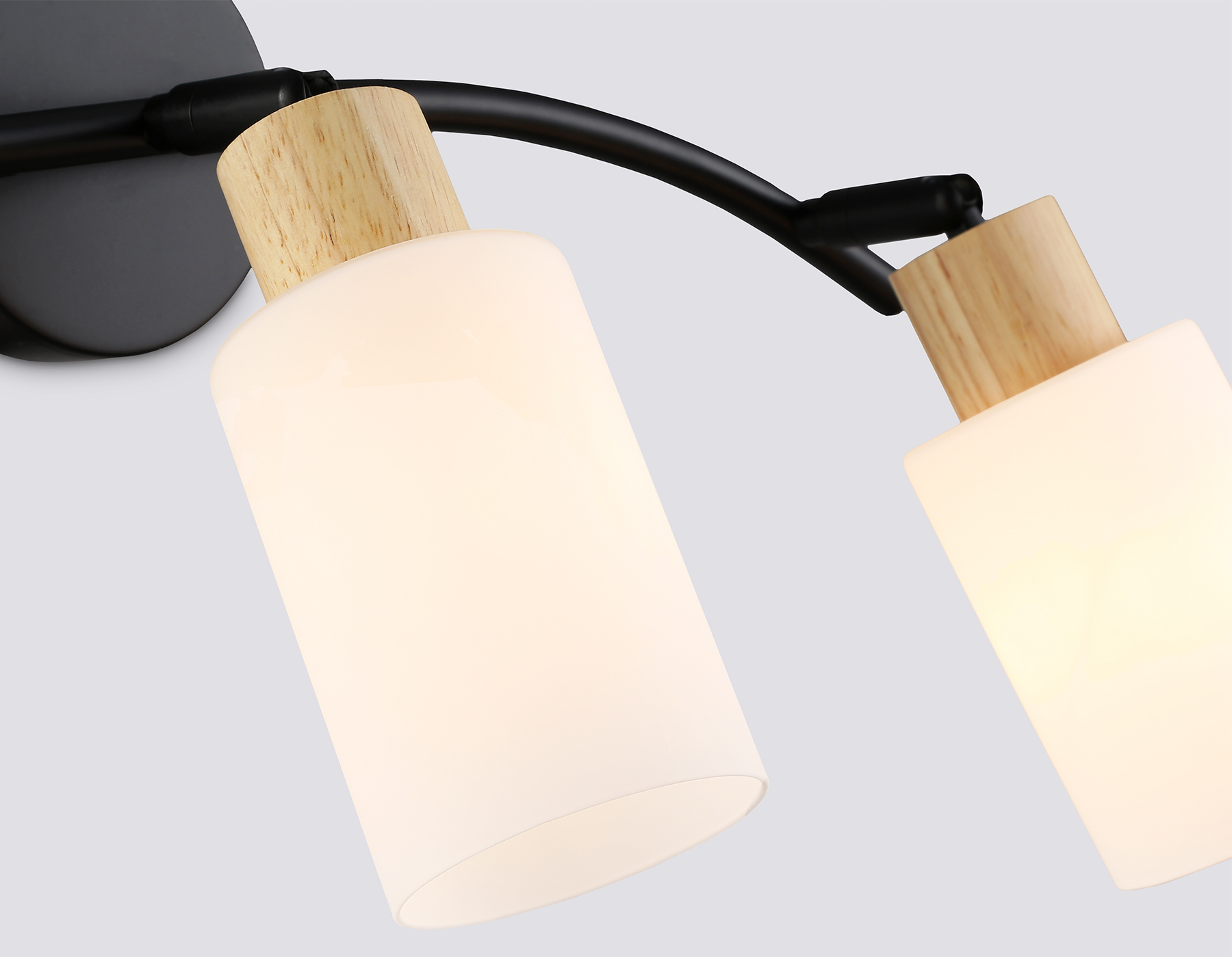 TR8722/3 BK/WD черный/дерево E14/3 max 60W 580*100*210