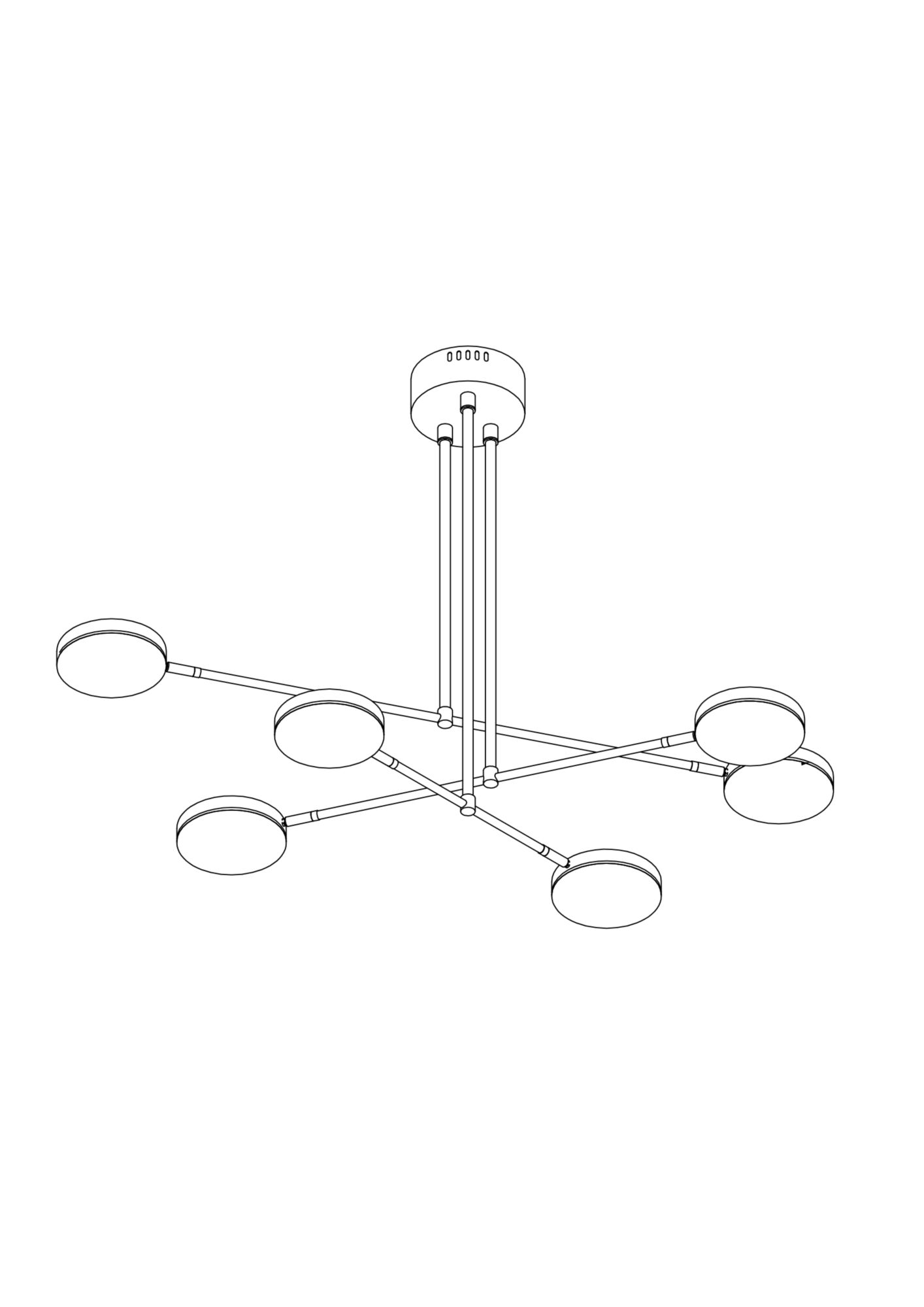 Подвесной светильник Maytoni MOD070PL-L38B3K