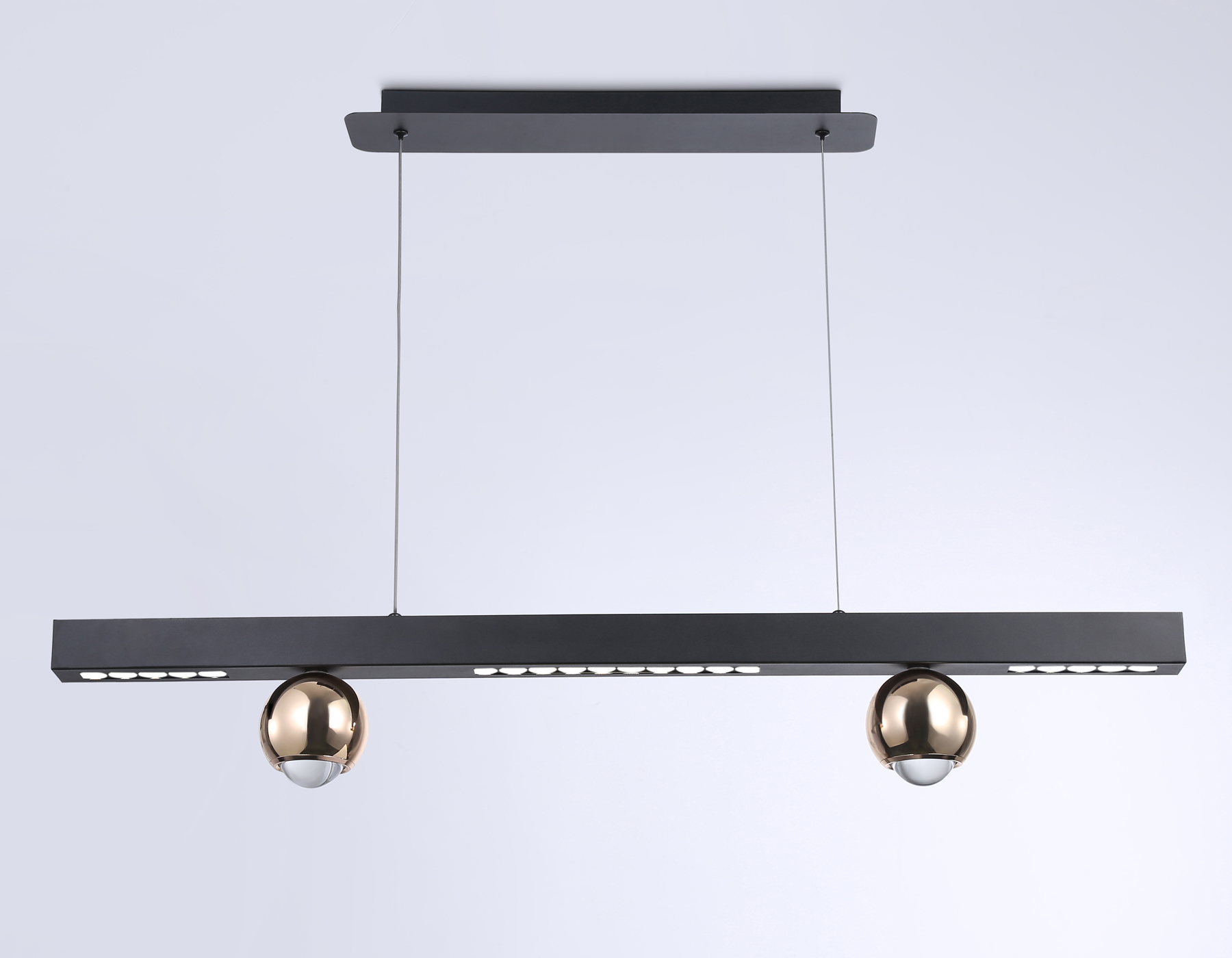 FL5956 BK/GD черный/золото 4200K 18W 1000*70*1200 (Без ПДУ)