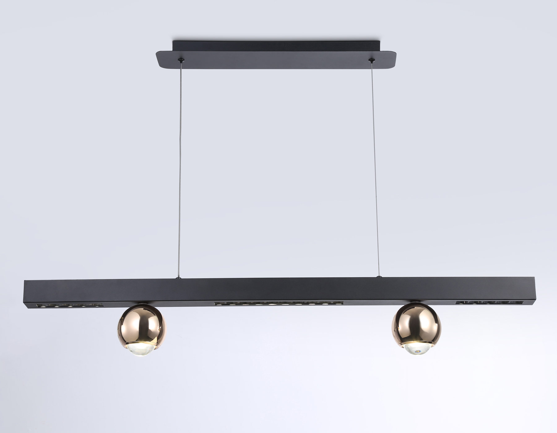 FL5956 BK/GD черный/золото 4200K 18W 1000*70*1200 (Без ПДУ)