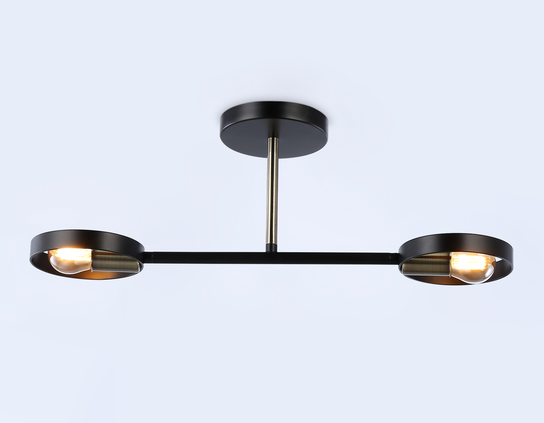 TR8225/2 BK/SB черный/бронза E27/2 max 40W 510*165*190