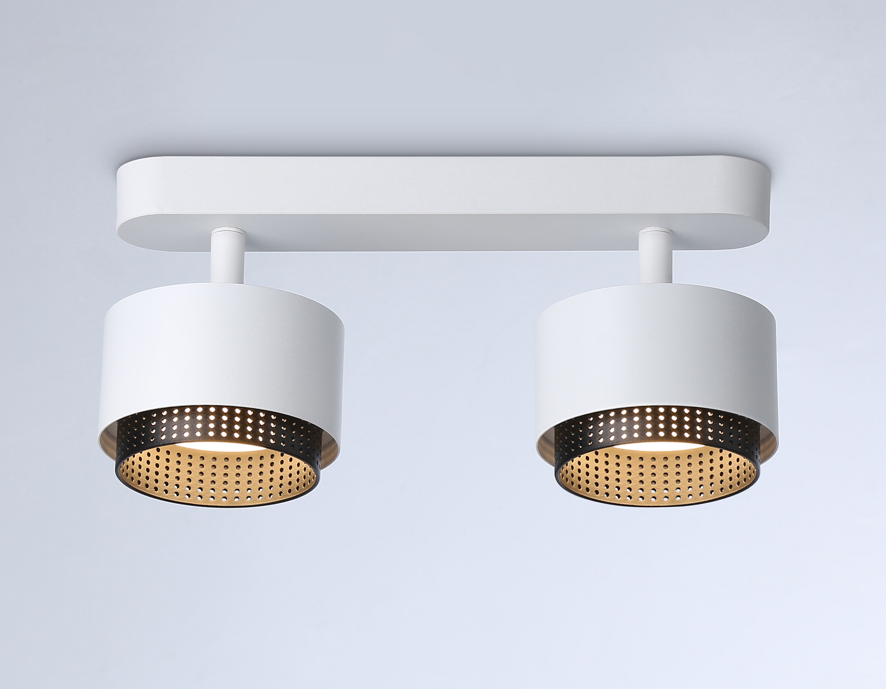 TN71285/2 WH/BK белый/черный GX53/2 max 12W 270*95*137