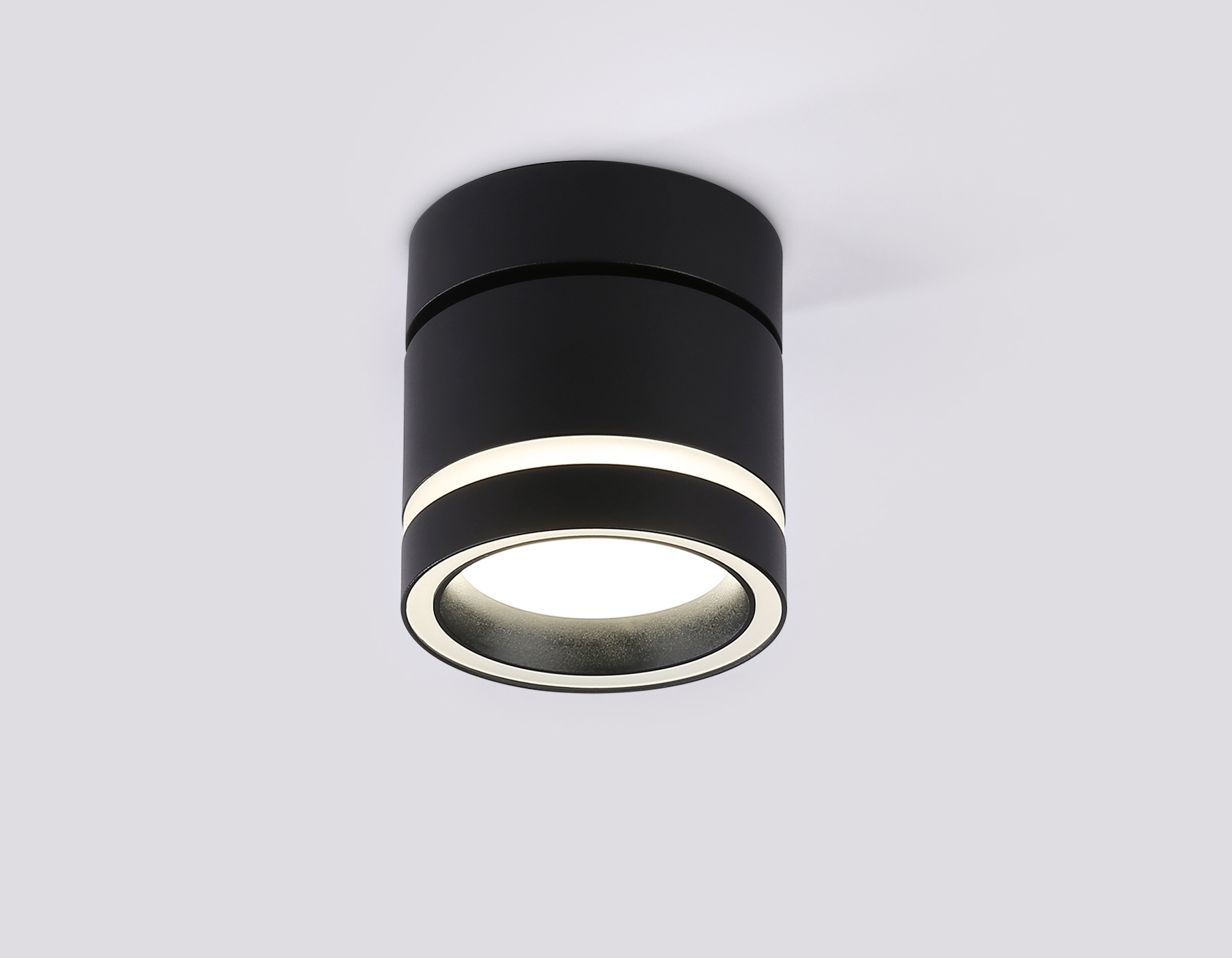 TA1445 BK/FR черный/белый матовый GX53 max 12W D85*90