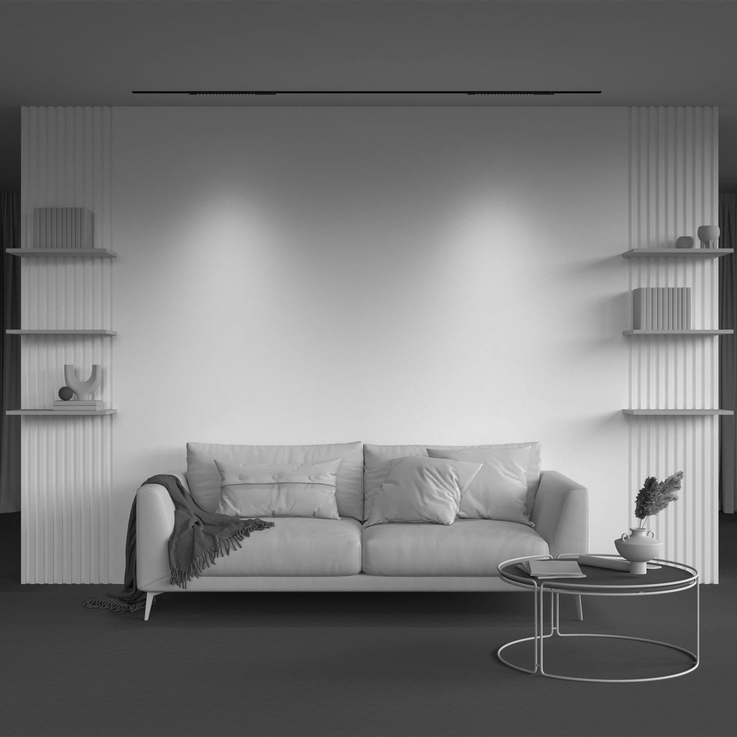 Трековый светильник Technical TR232-2-15W4K-B