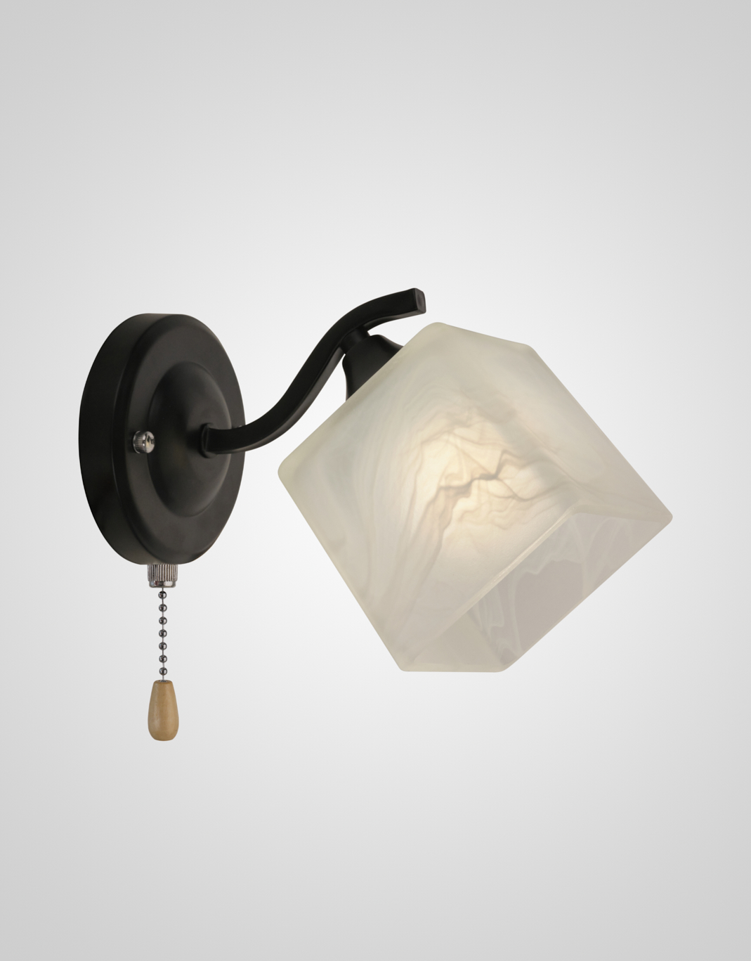 Настенный светильник P9574-1W BK 000015509