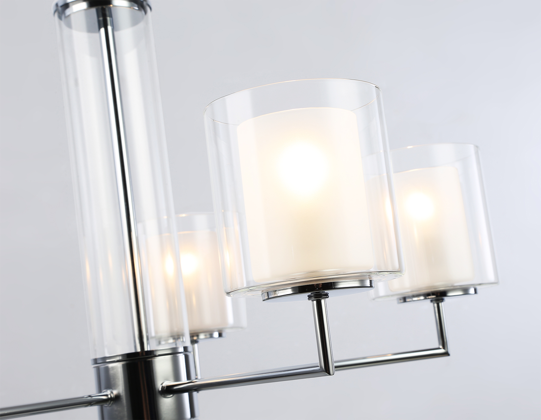 LH56001/5 СH/FR хром/белый матовый E14*5 max 40W D640*1260