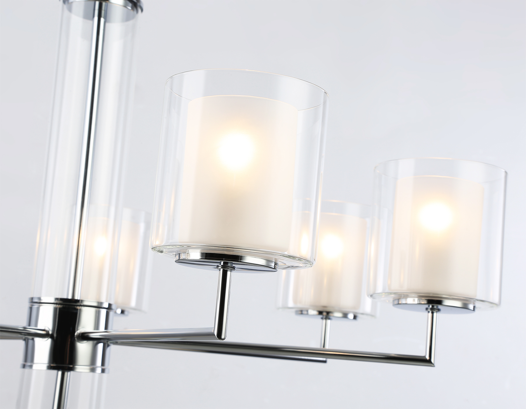 LH56003/7 СH/FR хром/белый матовый E14*7 max 40W D790*1260