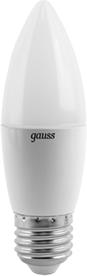 Лампа Gauss LED Candle E27 6.5W 4100К 1/10/50