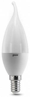 Лампа Gauss LED Candle tailed E14 6.5W 2700K 1/10/50