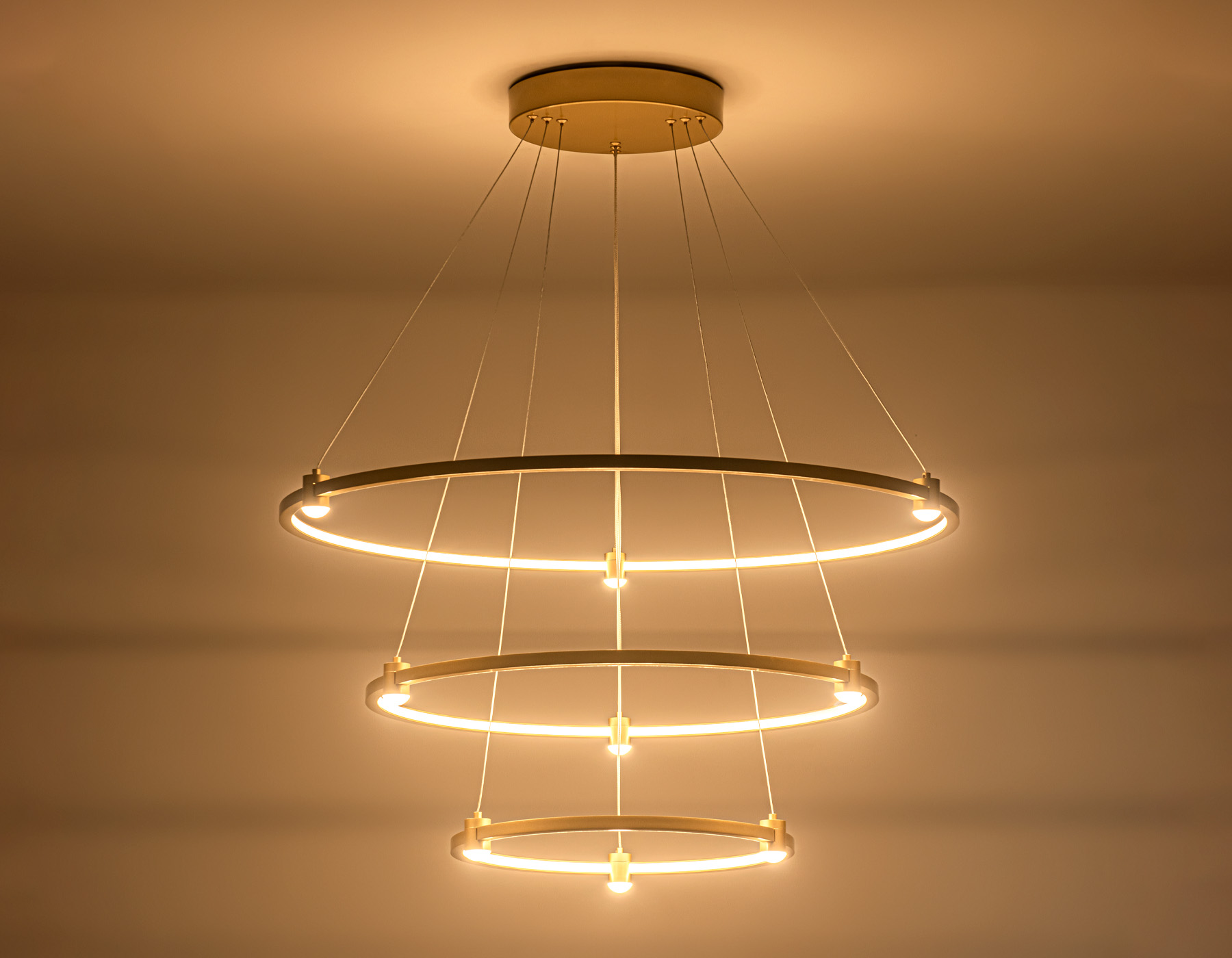 FL5516/3+9 GD золото 90W 3000K/4200K/6400K D800/600/400*1300 (без ПДУ)