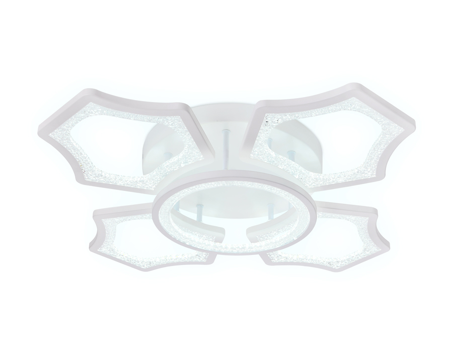 FA575/4+1 WH белый 106W 620*620*120 (ПДУ РАДИО 2.4G)