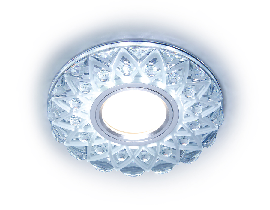 S375 CL/FR прозрачный/матовый GU5.3+3W(LED WHITE) D120*25