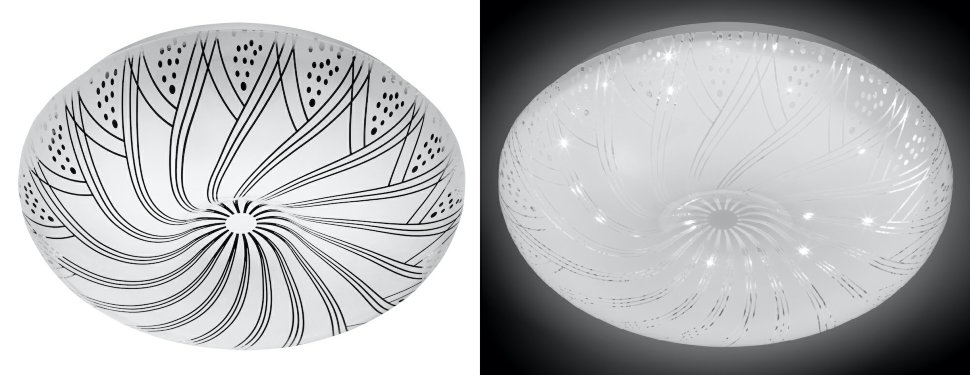 ST183-12вт/220в D210мм 6000K (1) светильник светод [01092890]