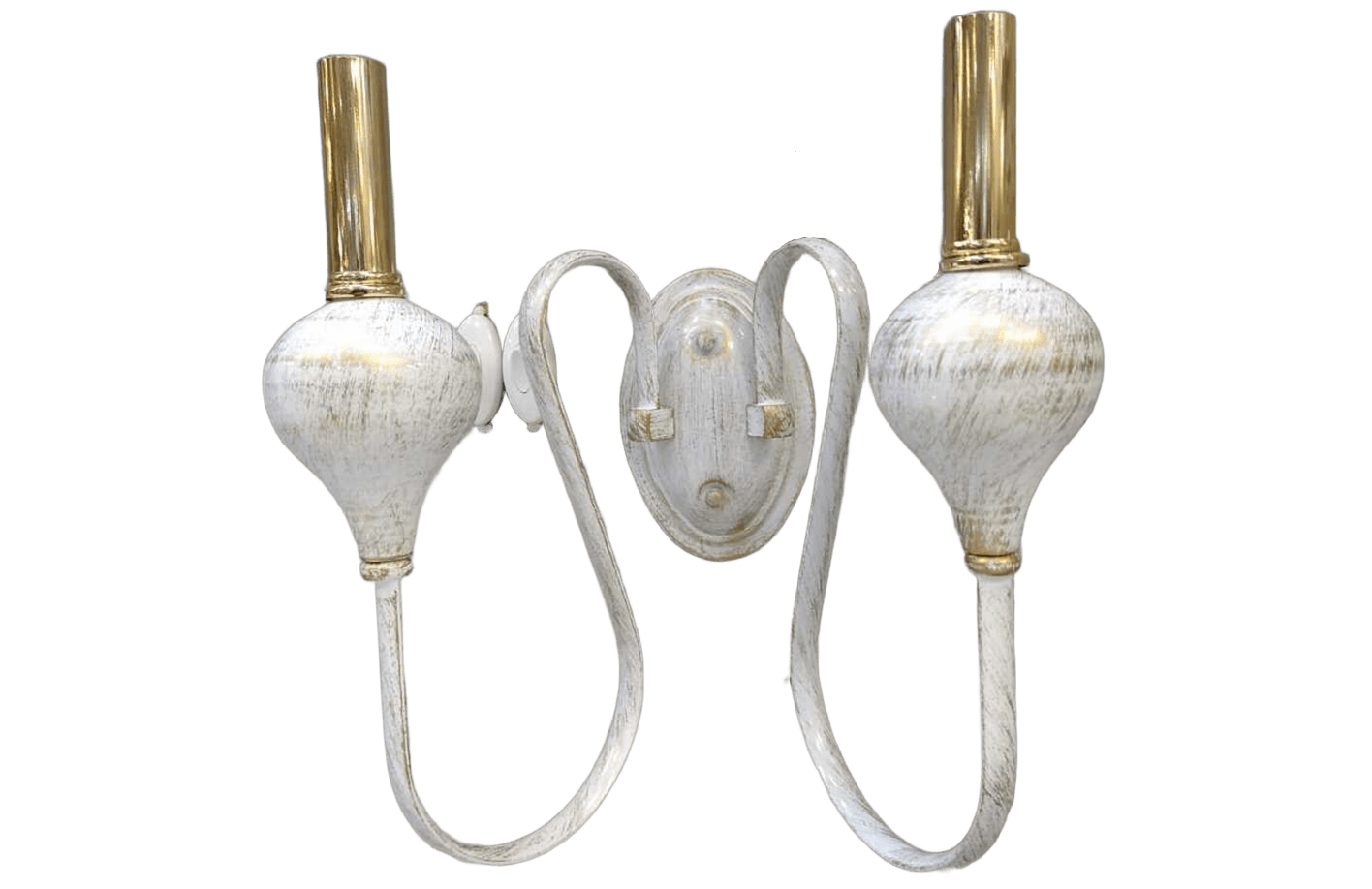 Настенный светильник PL1075-2W WT+GD 000067362