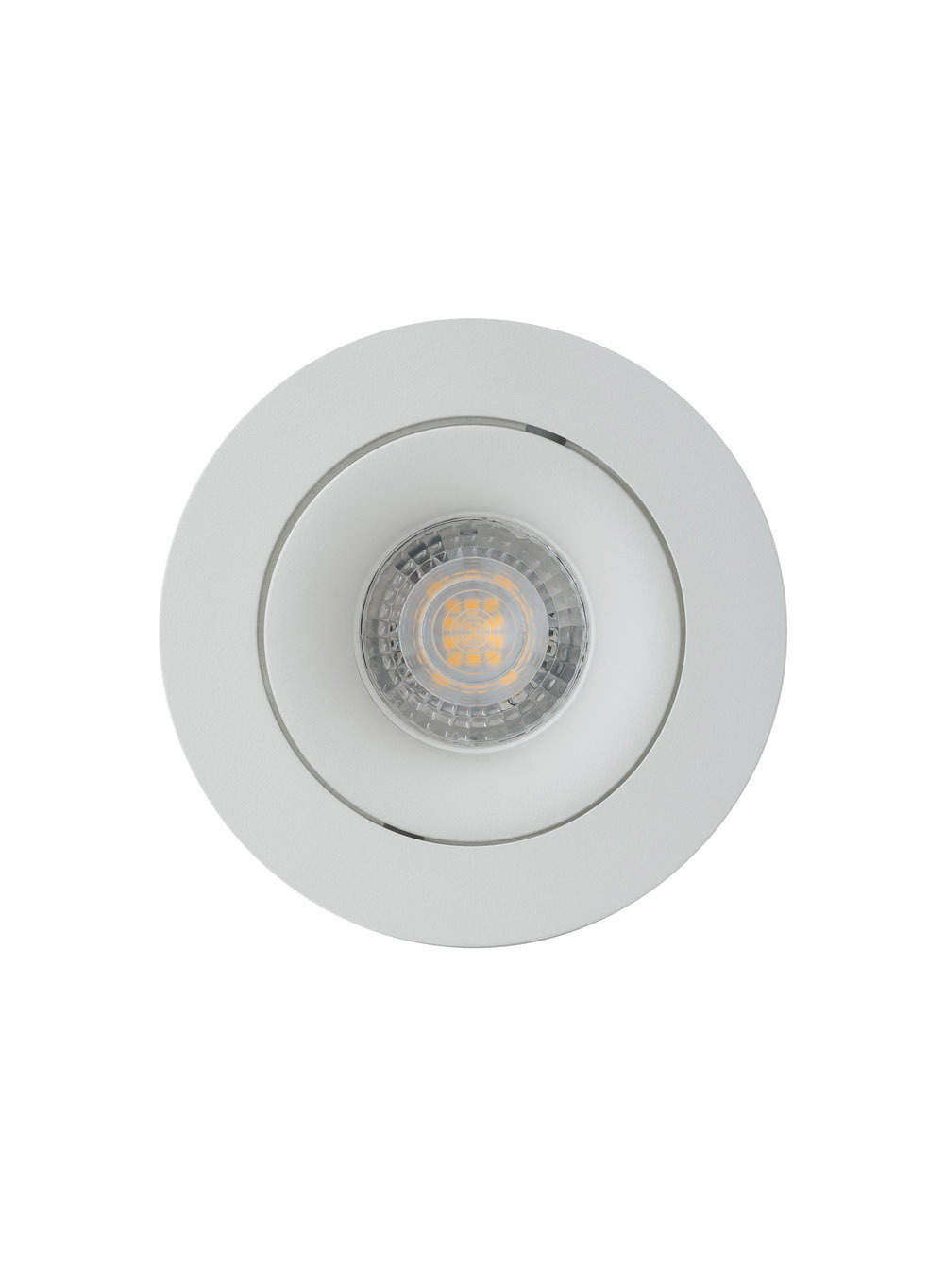 DK2018-WH Встраиваемый светильник, IP 20, 50 Вт, GU10, белый, алюминий