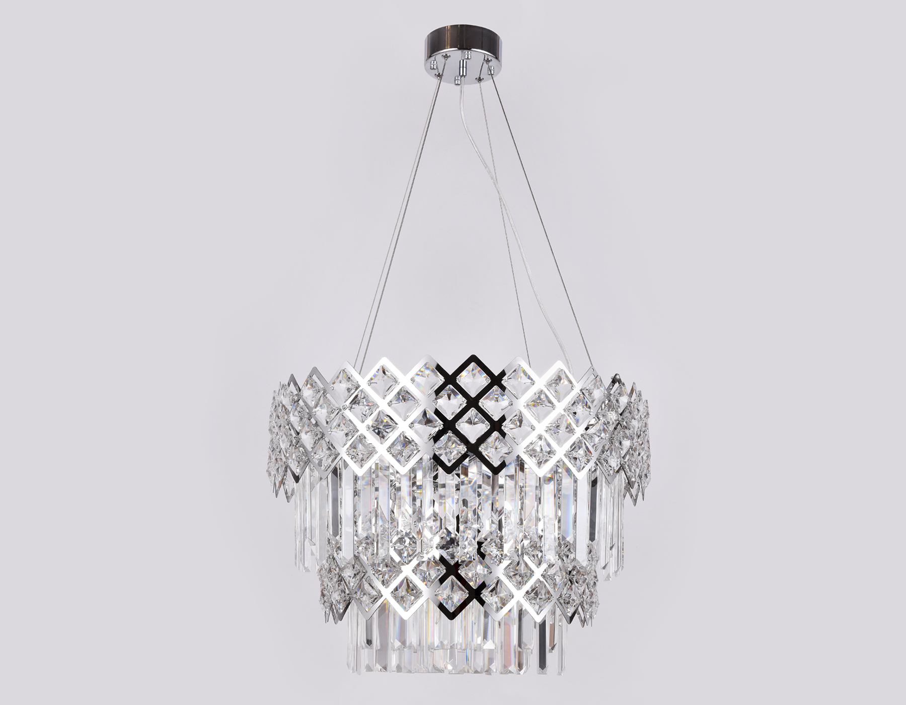 TR5273/8 CH/CL хром/прозрачный E14/8 max 40W D520*880