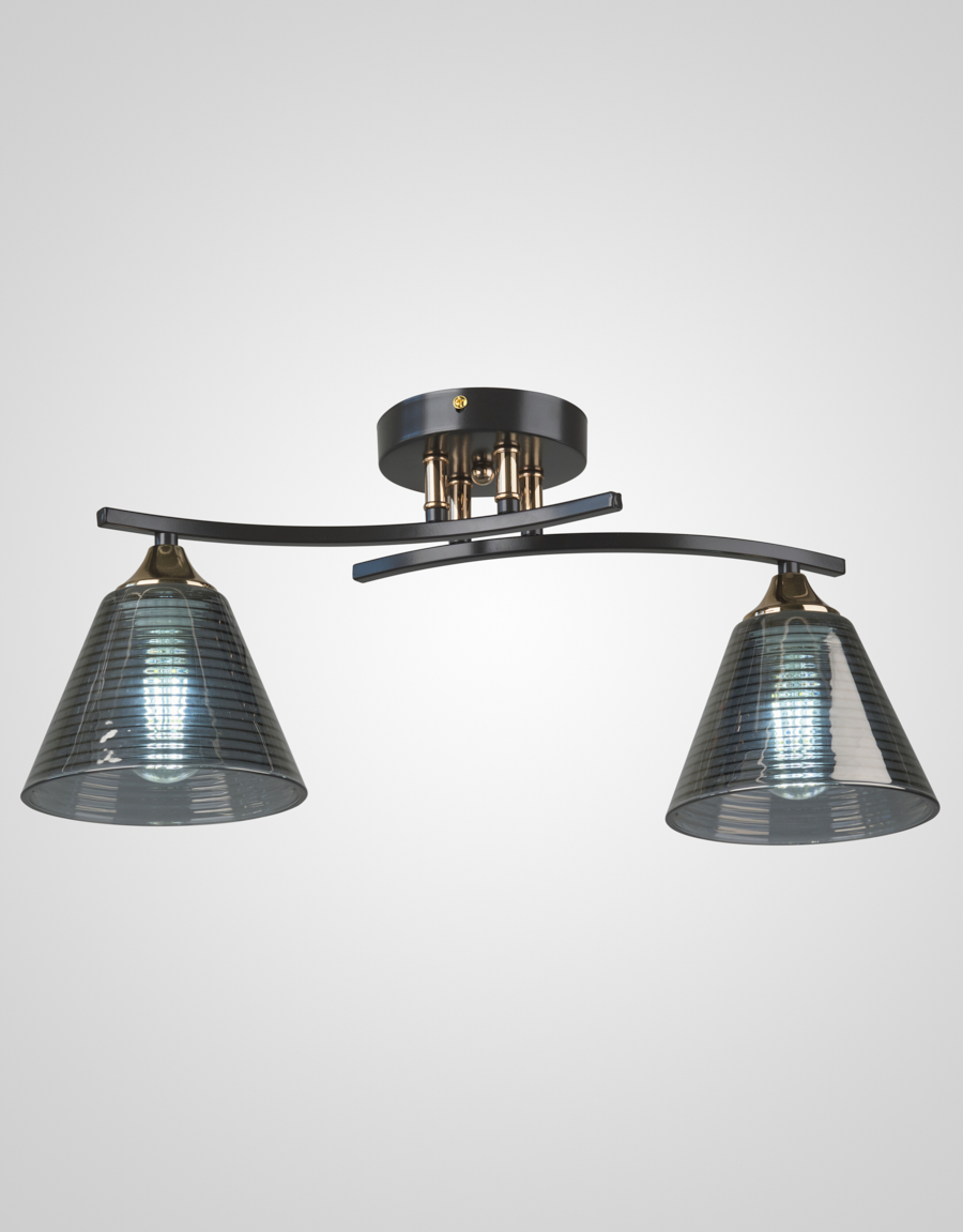 Потолочная люстра SL8241-2 CF+GD 000065848