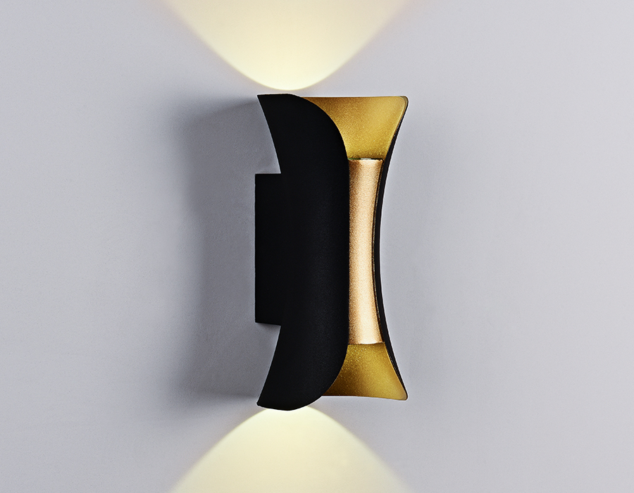 FW193 BK/GD/S черный/золото/песок LED 4200K 10W 100*200*85