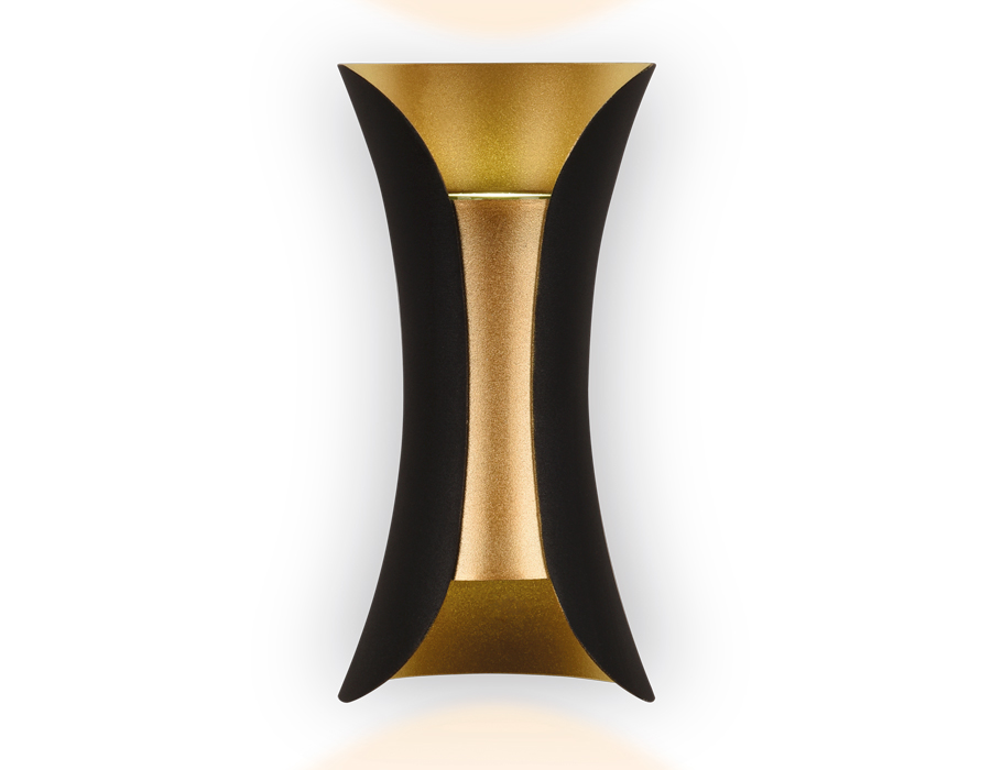 FW193 BK/GD/S черный/золото/песок LED 4200K 10W 100*200*85