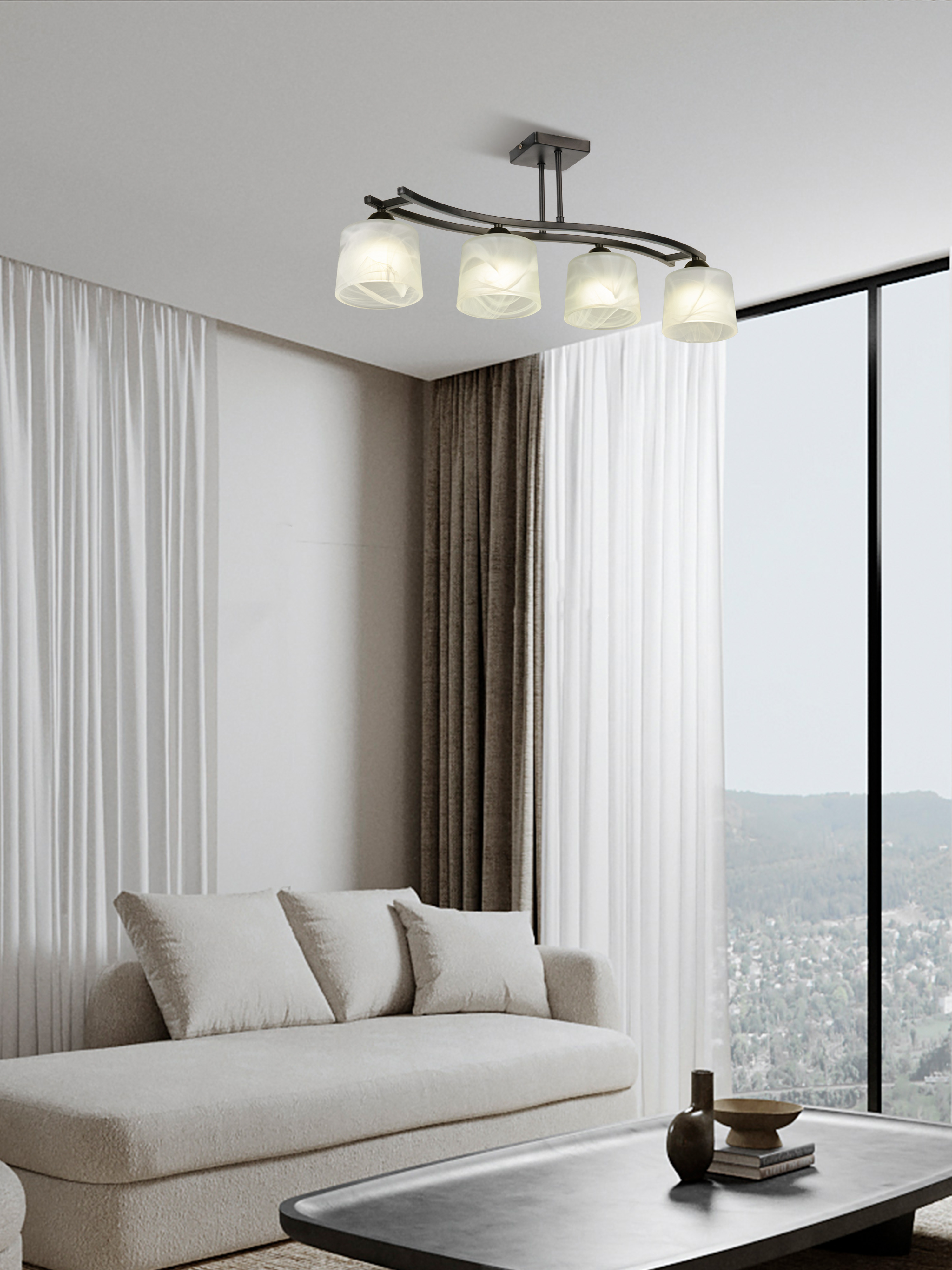 Потолочный светильник SS5274-4 BK 000061926