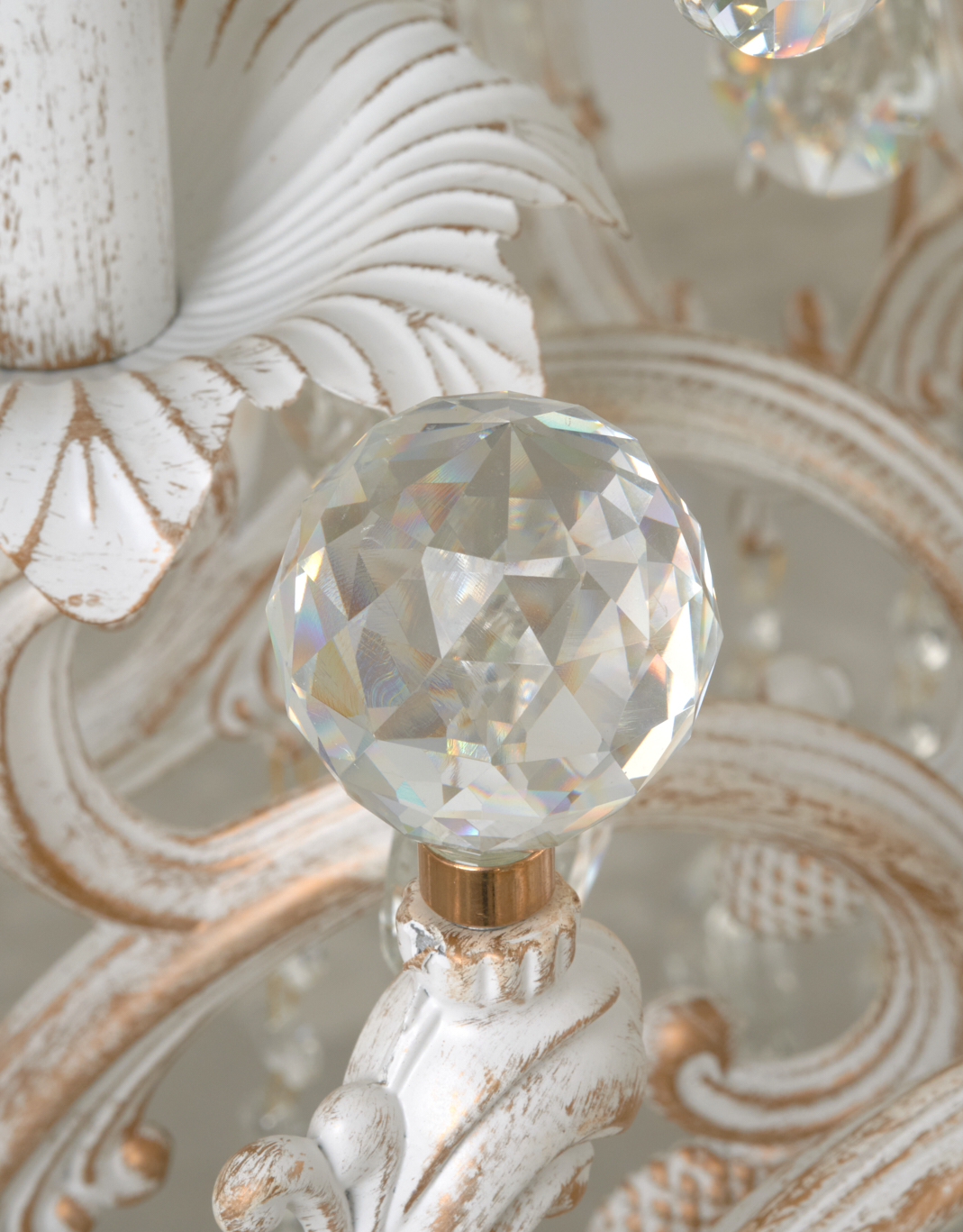 Подвесная люстра 6686-10+5 WT+GD 000023938