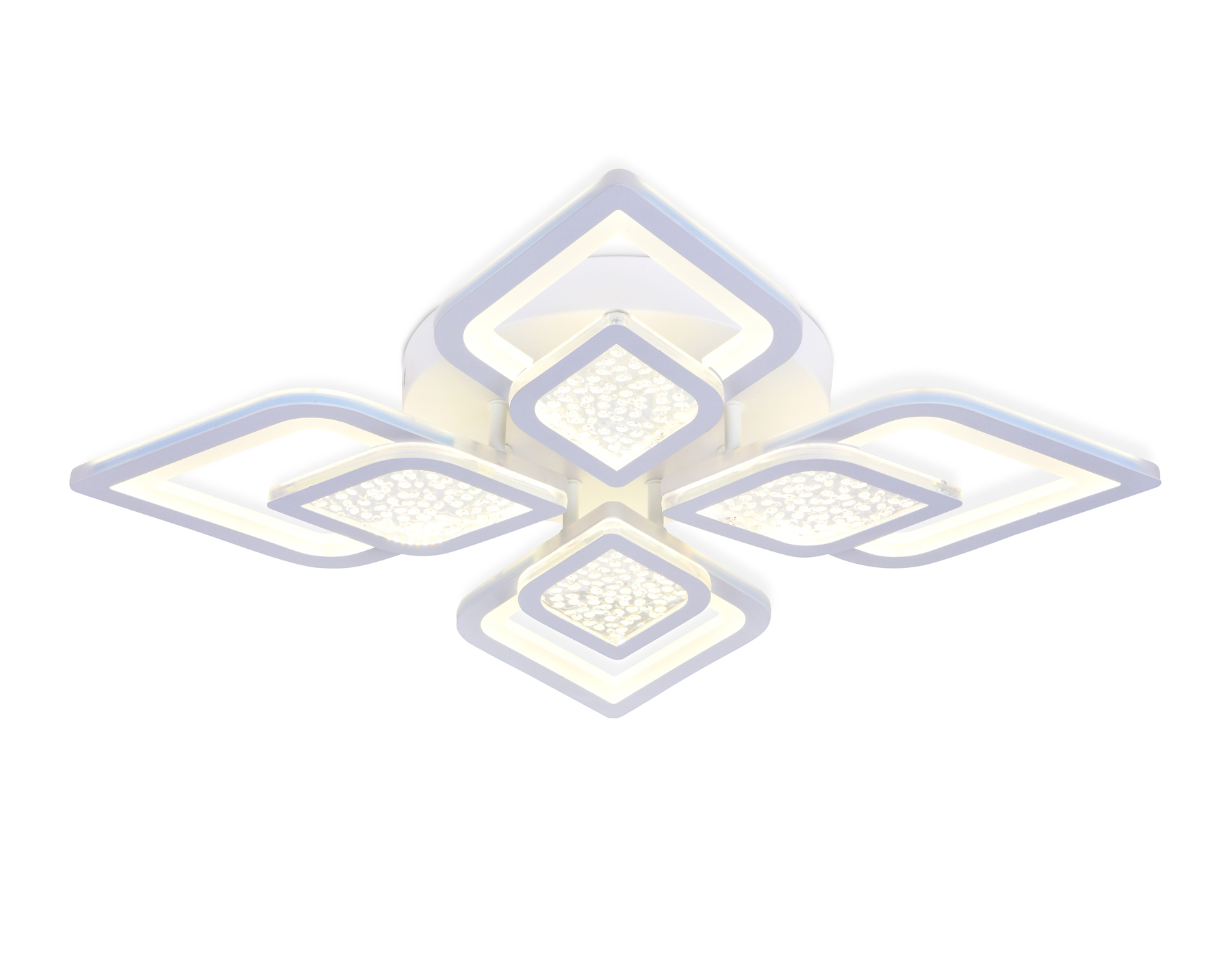 FA4285/4+4 WH белый 3000K/4200K/6400K 82W 610*610*90 (ПДУ РАДИО 2.4G)