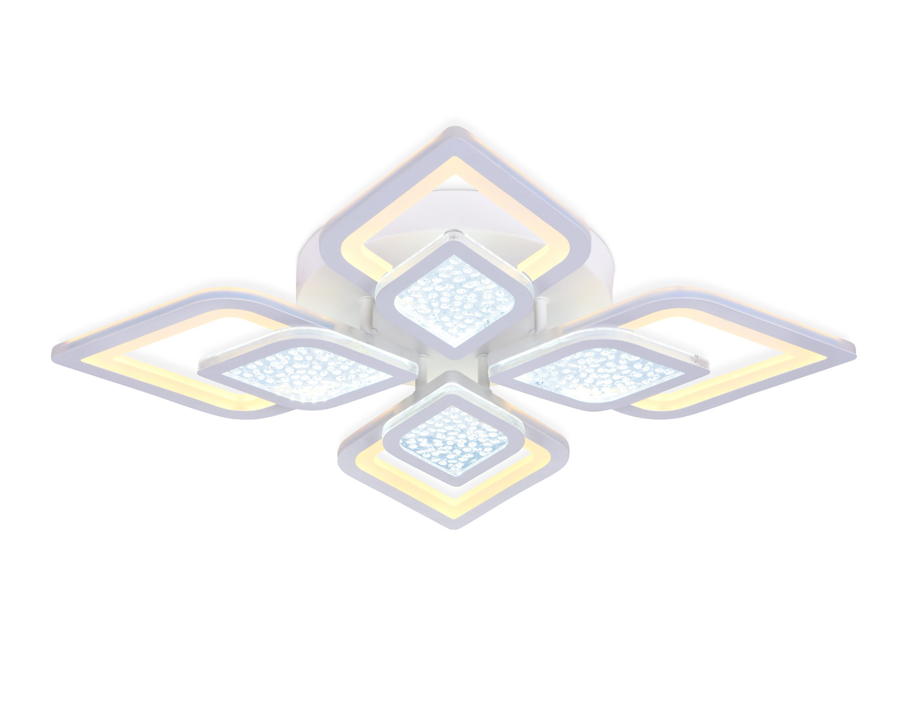 FA4285/4+4 WH белый 3000K/4200K/6400K 82W 610*610*90 (ПДУ РАДИО 2.4G)