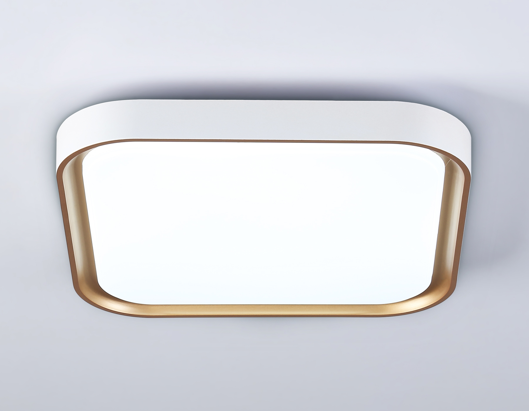 FZ1259 WH/GD белый/золото 27W 5000K 350*350*60 (Без ПДУ)