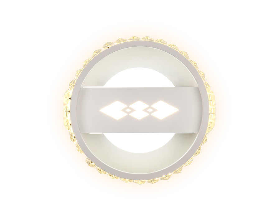 FA221 WH белый LED 6400K+3000K 24W D200*40