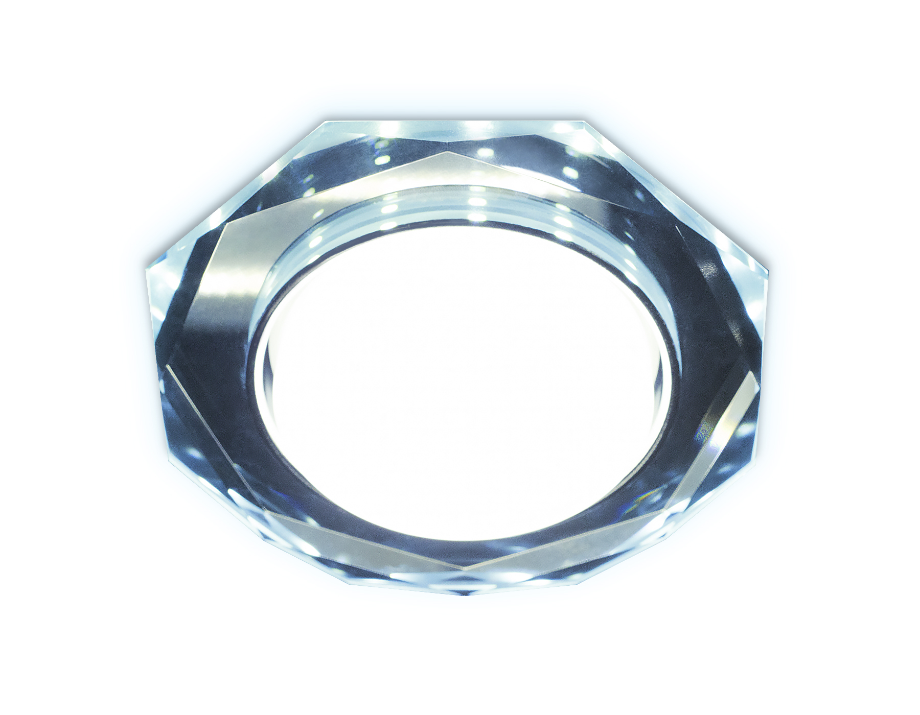 G216 CL/CH/CLD хром/прозрачный GX53+3W (LED COLD)