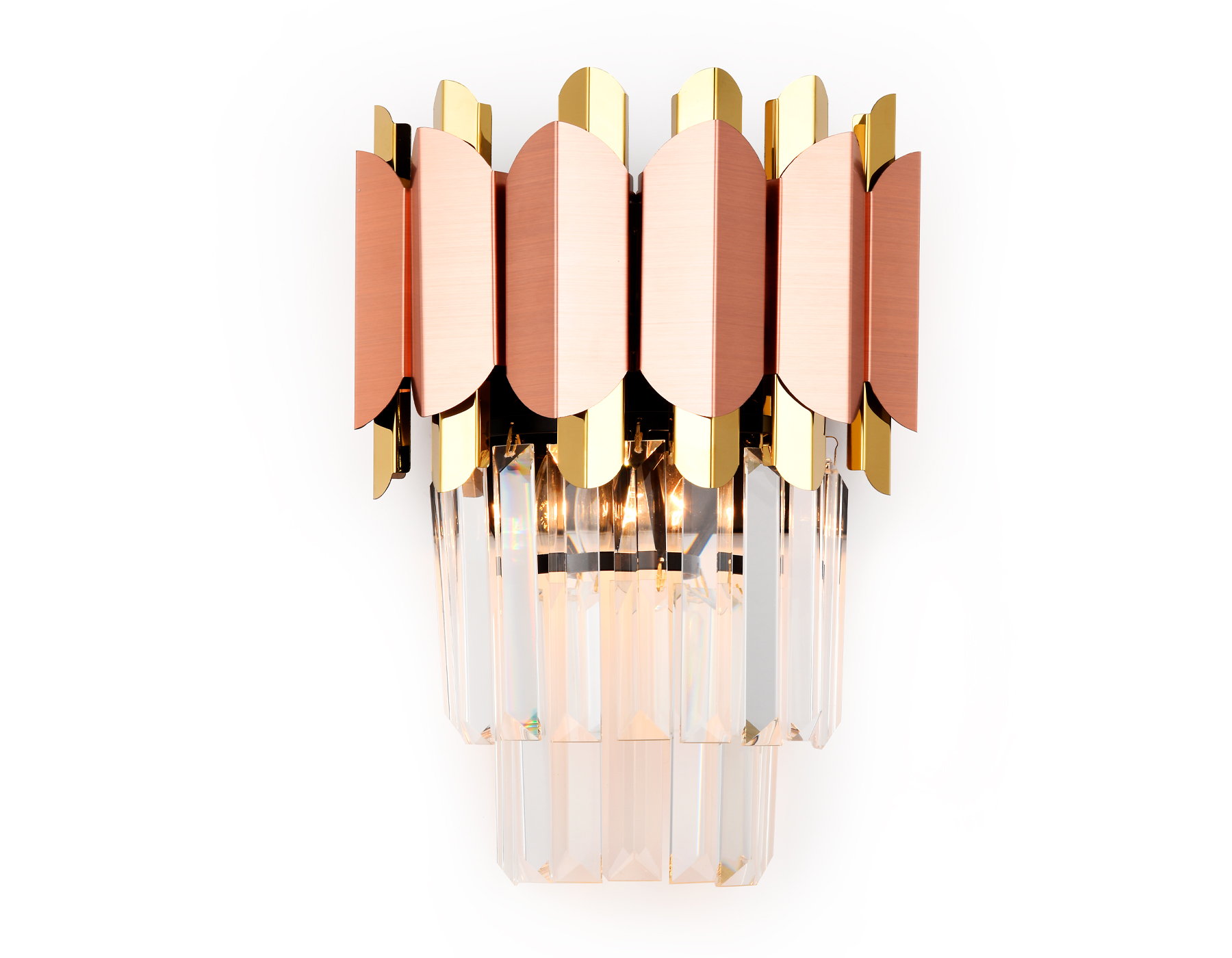 TR5294/2 PGD/GD розовое золото/золото E14/2 max 40W 320*250*140