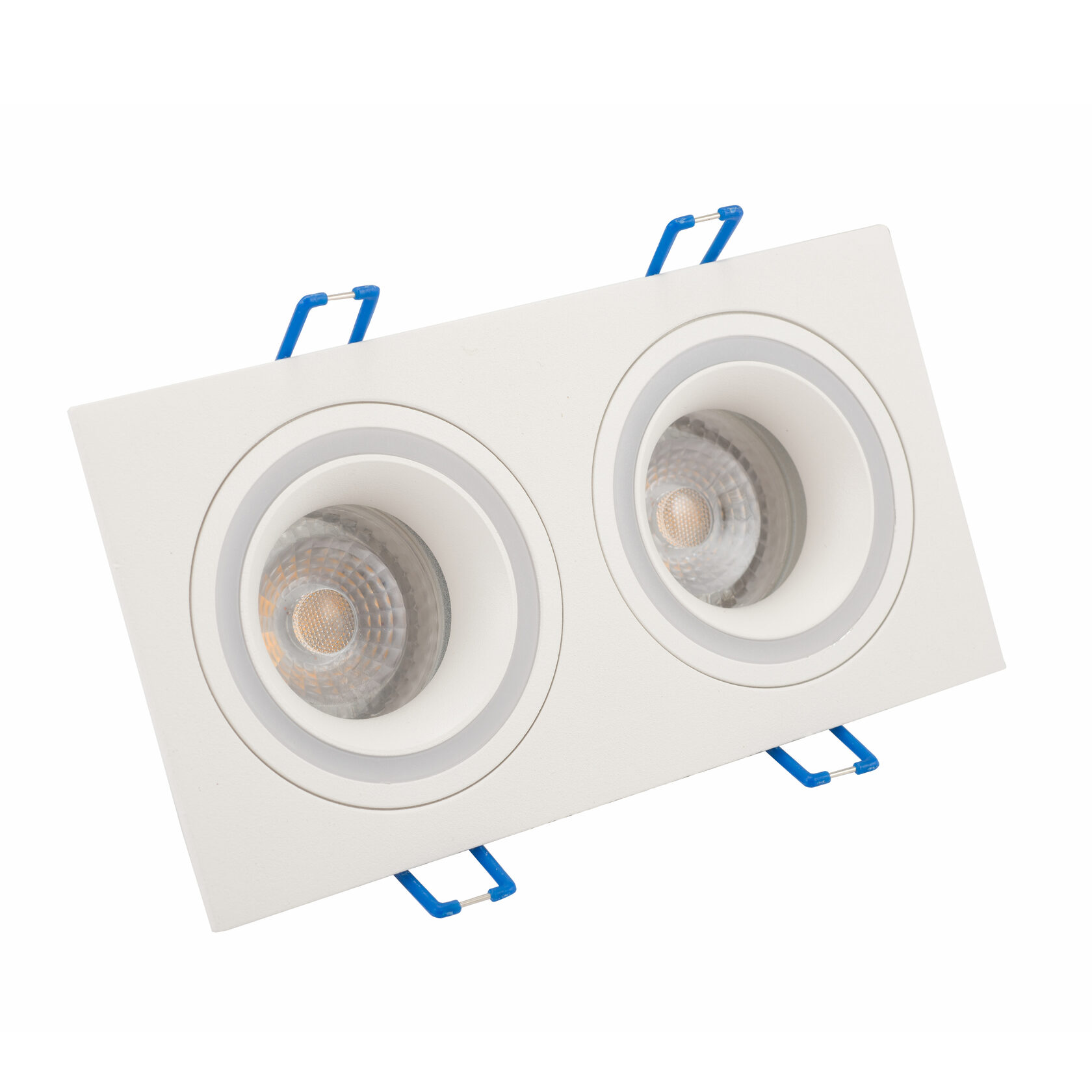 DK2062-WH Встраиваемый светильник, IP 20, до 15 Вт, GU10, LED, белый, алюминий