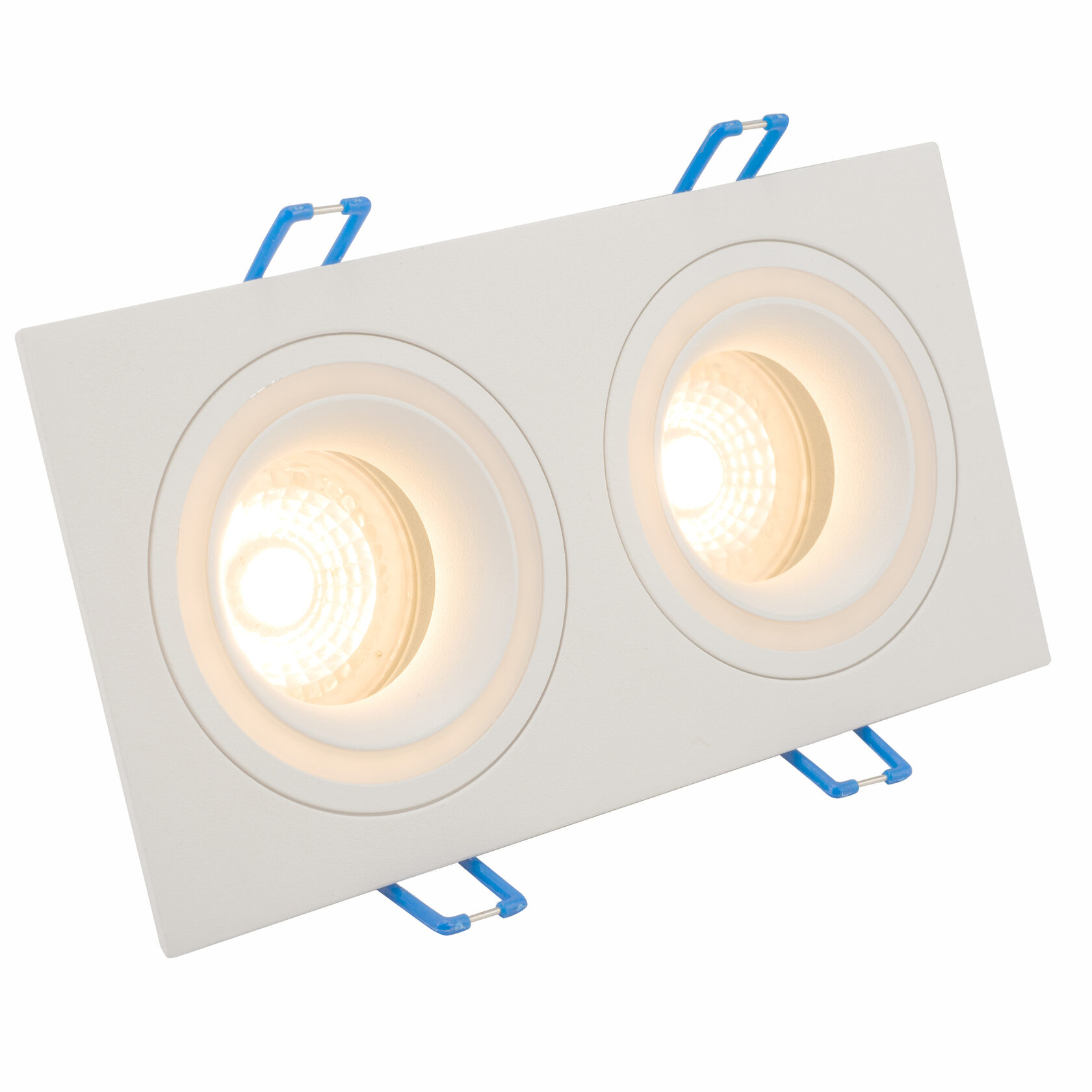 DK2062-WH Встраиваемый светильник, IP 20, до 15 Вт, GU10, LED, белый, алюминий