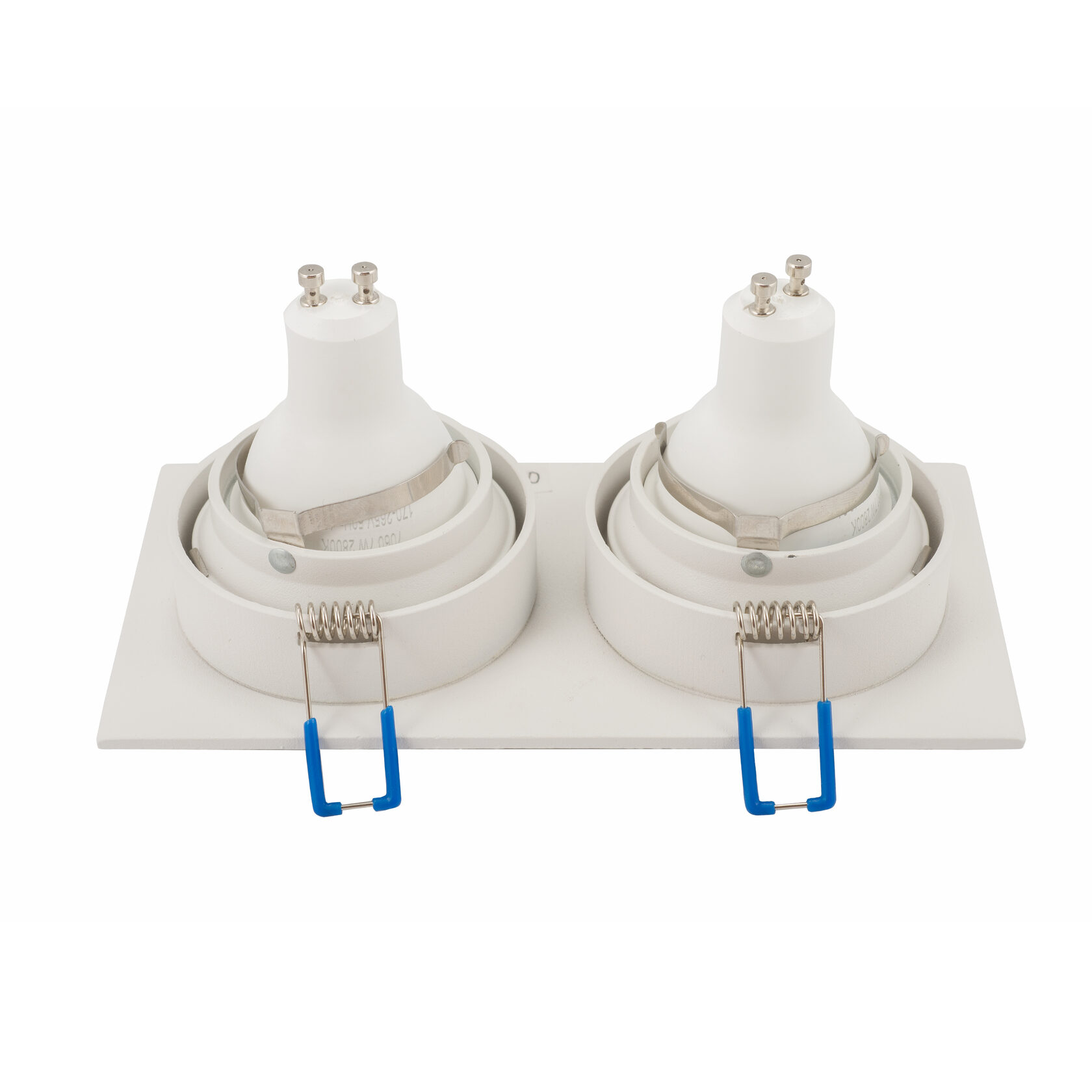 DK2062-WH Встраиваемый светильник, IP 20, до 15 Вт, GU10, LED, белый, алюминий