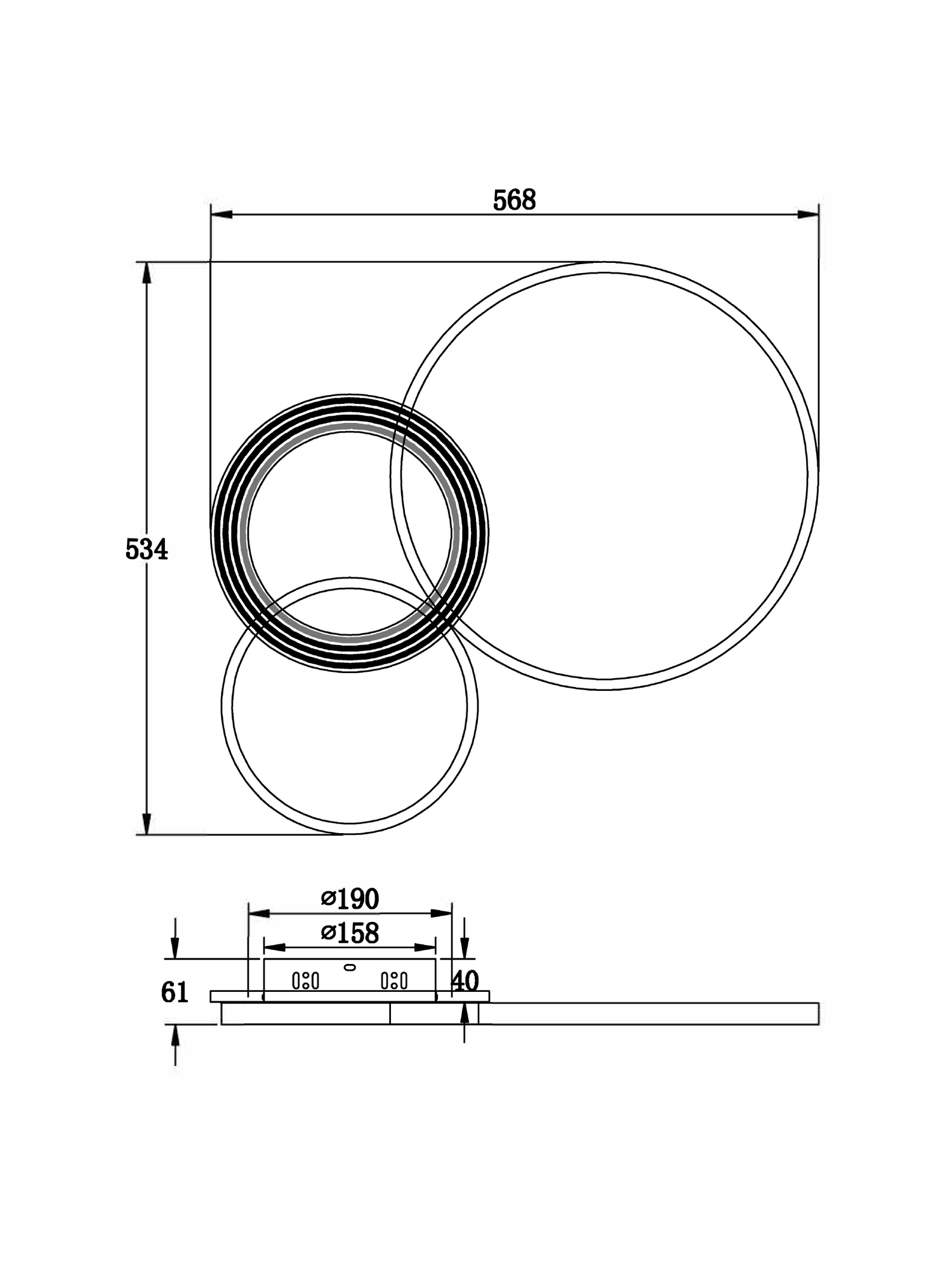 Потолочный светильник Freya FR10014CL-L63G