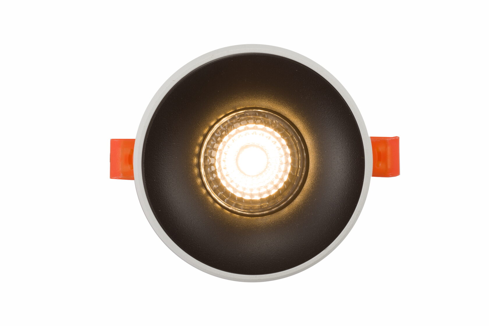 DK2045-WB Встраиваемый светильник , IP 20, 50 Вт, GU10, белый/черный, алюминий