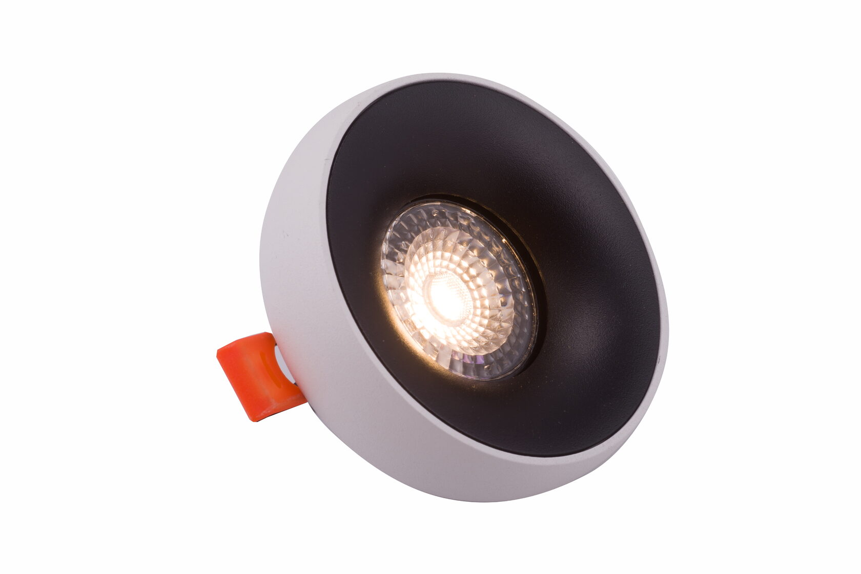 DK2045-WB Встраиваемый светильник , IP 20, 50 Вт, GU10, белый/черный, алюминий