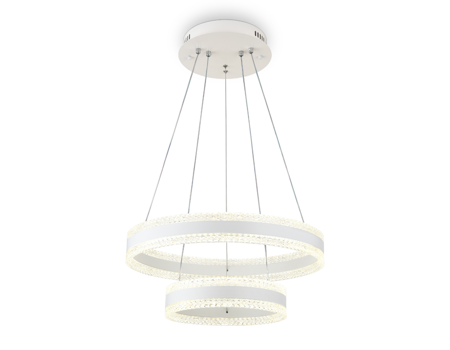 FA6175/2 WH белый 108W 3000K+6400K/3000K/6400K/4200K+4200K D500*630 (ПДУ РАДИО 2.4G)