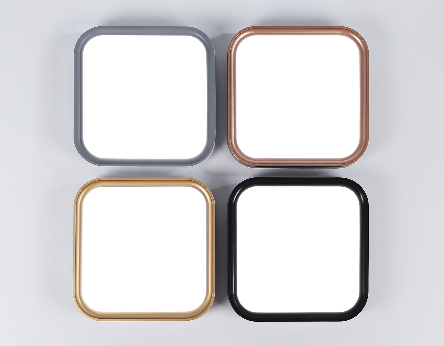 FZ1262 BK черный 18W 5000K 250*250*60 (Без ПДУ)